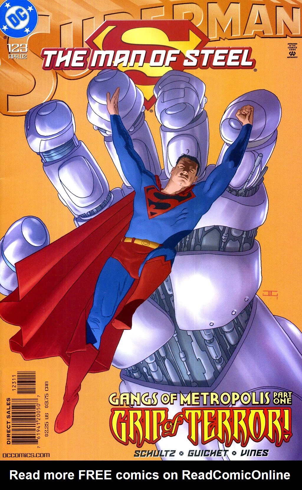 Read online Superman: The Man of Steel (1991) comic -  Issue #123 - 1