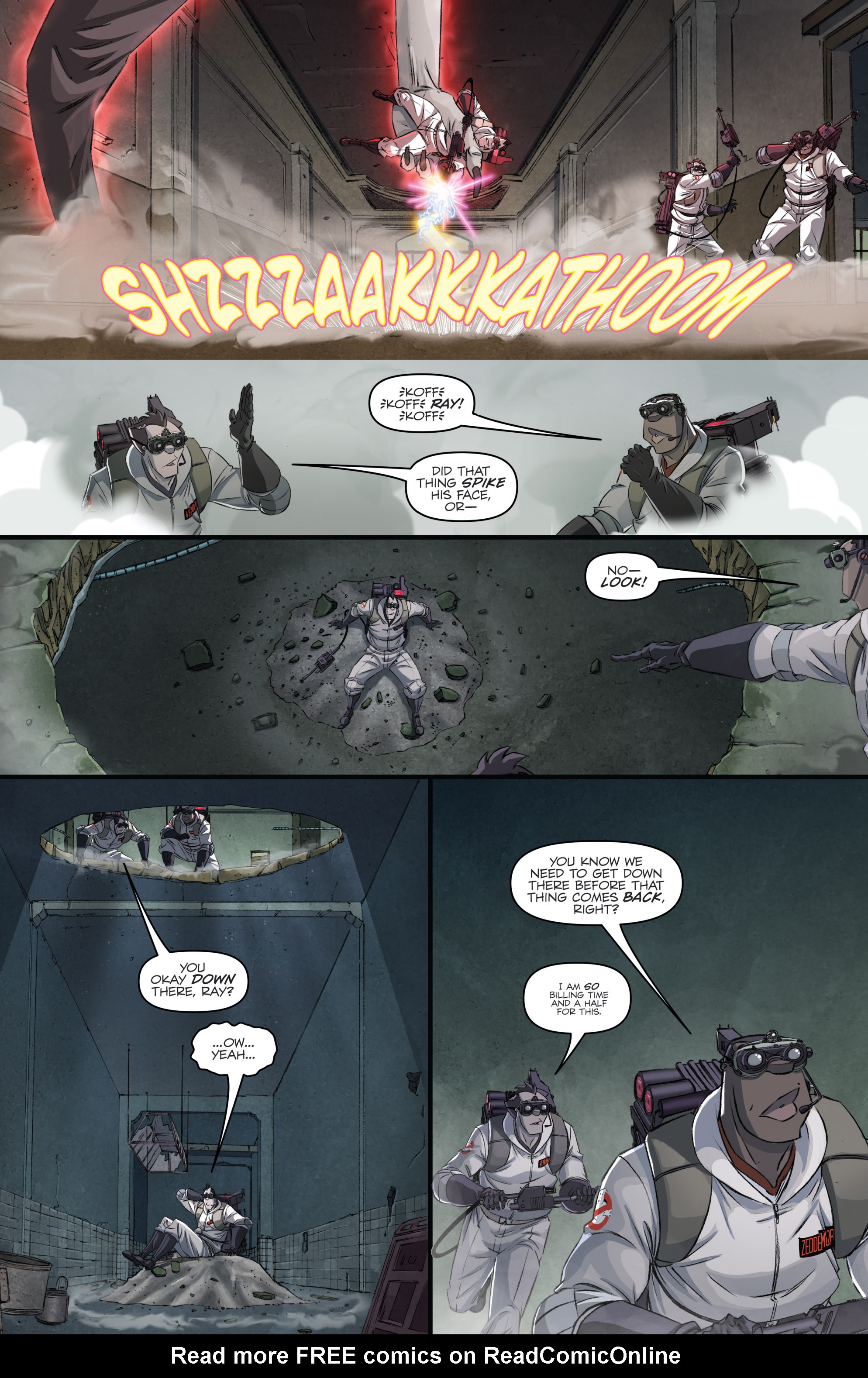 Read online Ghostbusters: International comic -  Issue #3 - 15