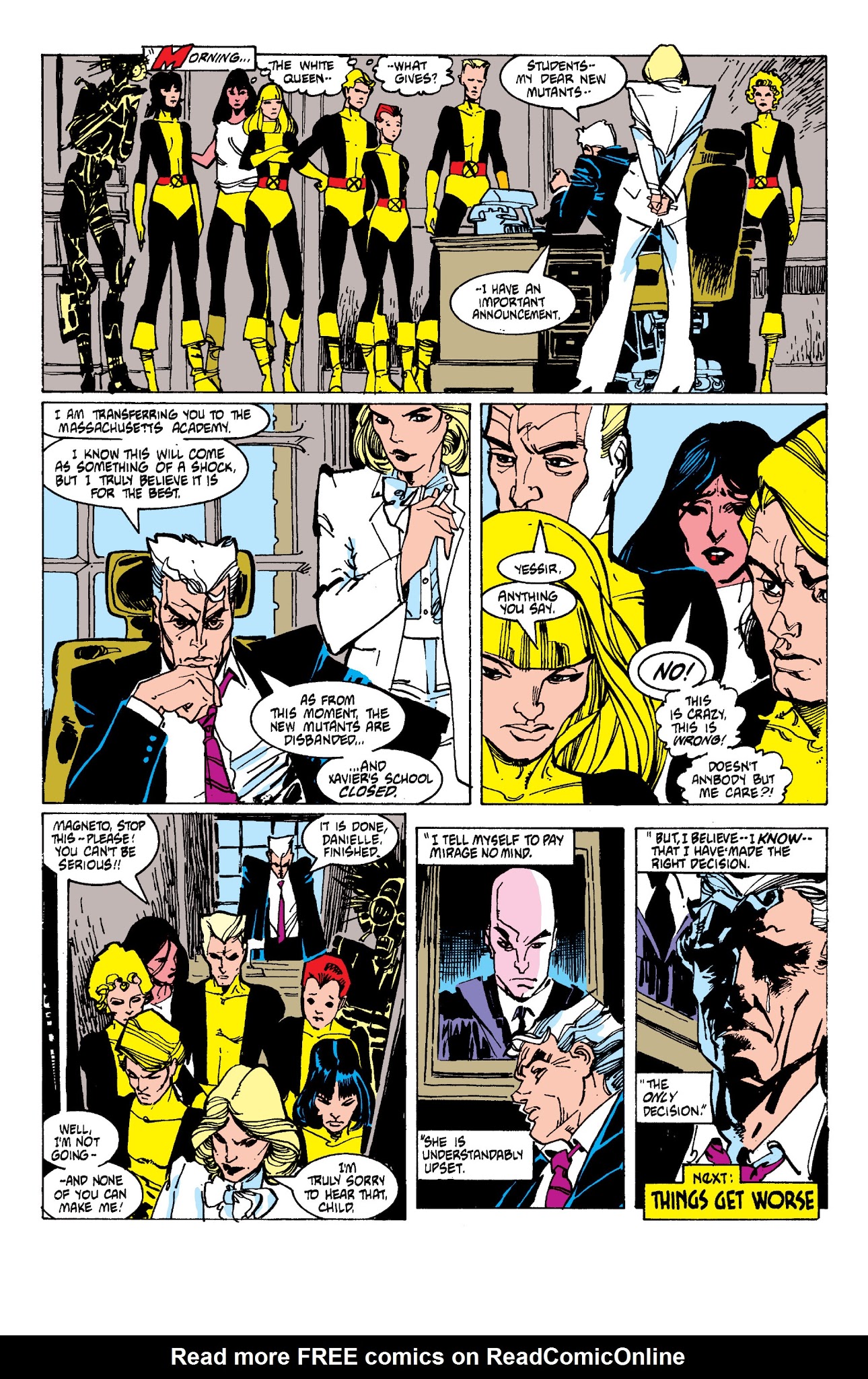 Read online New Mutants Classic comic -  Issue # TPB 5 - 212