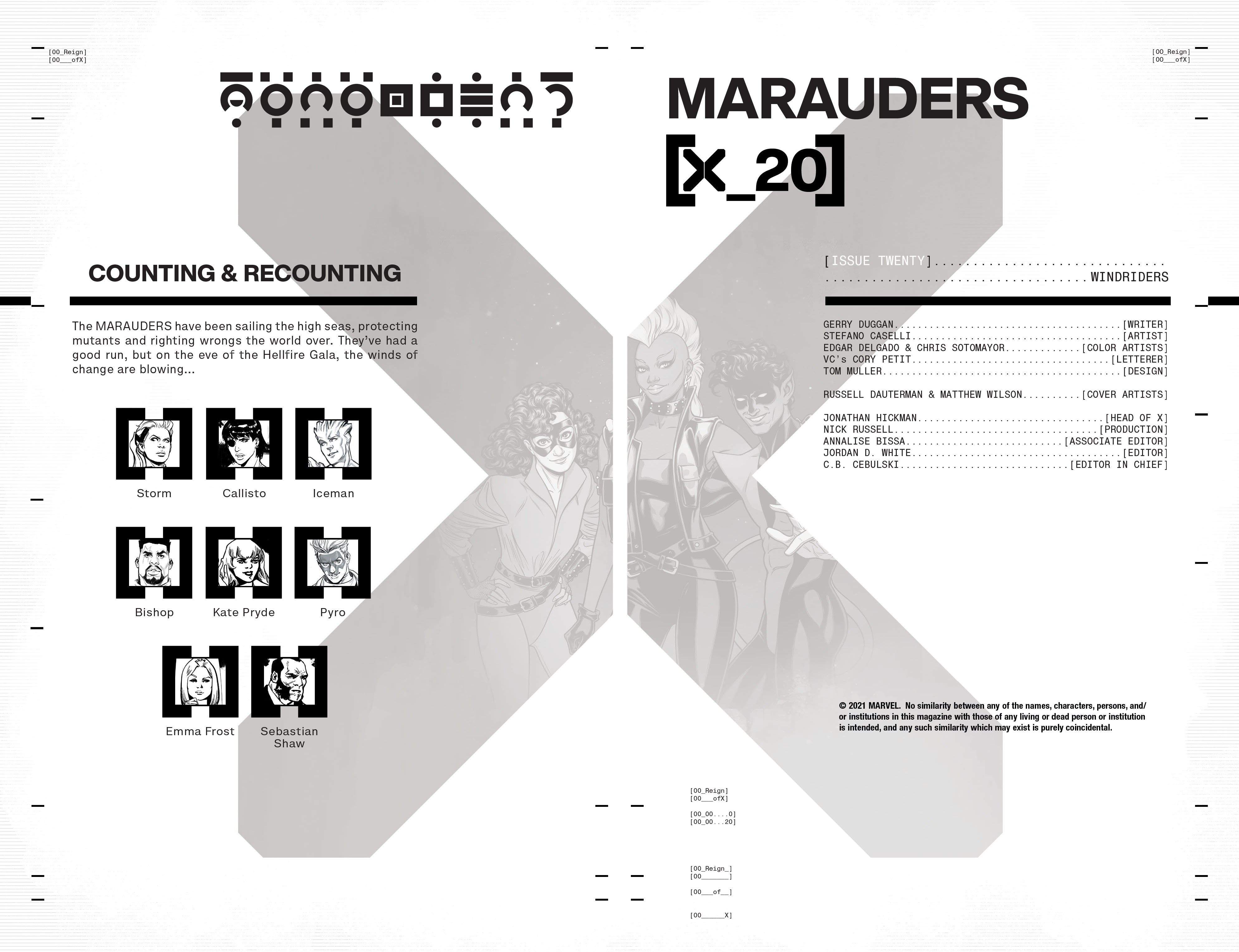 Read online Marauders comic -  Issue #20 - 3