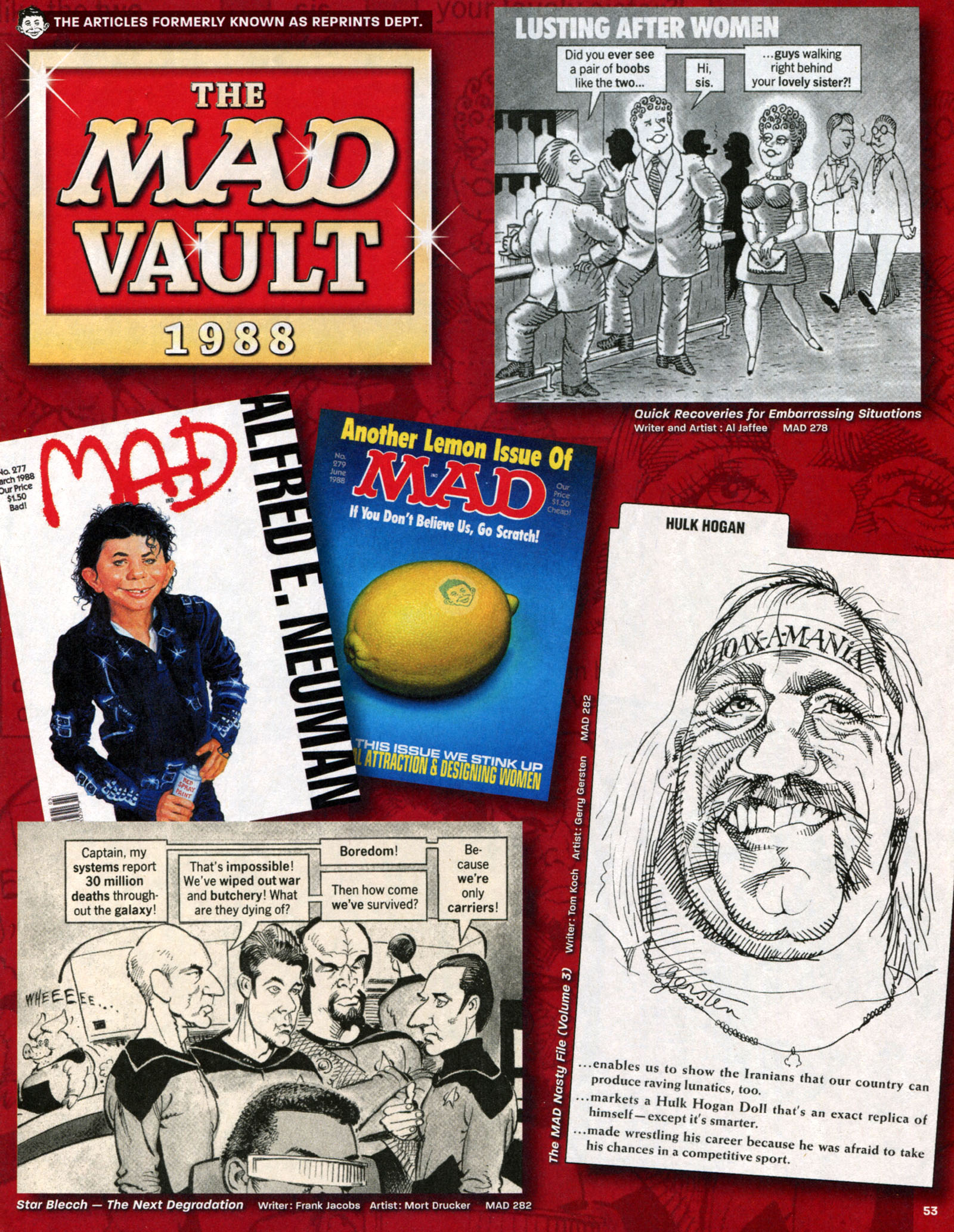 Read online MAD comic -  Issue #502 - 46