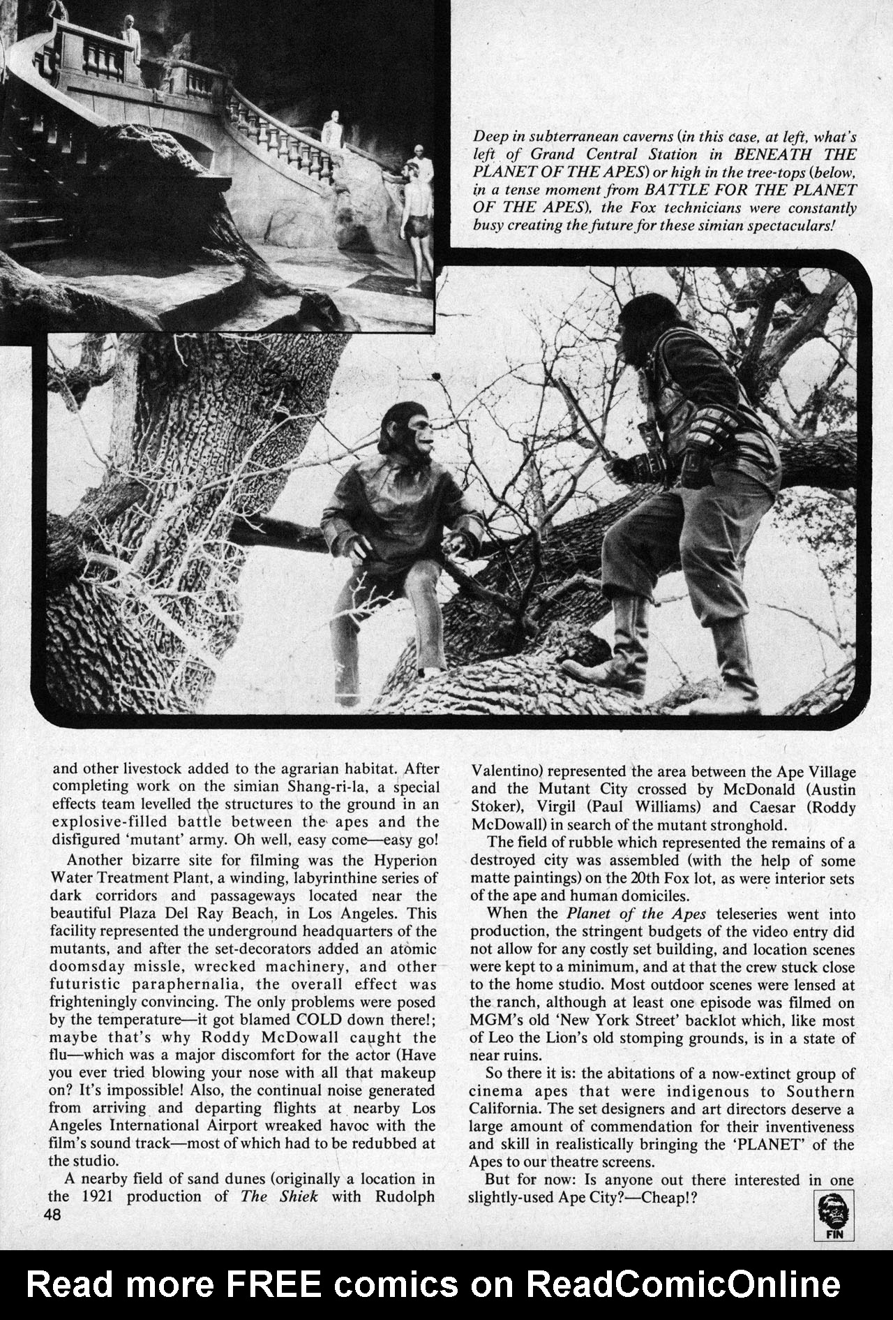 Read online Planet of the Apes comic -  Issue #10 - 46