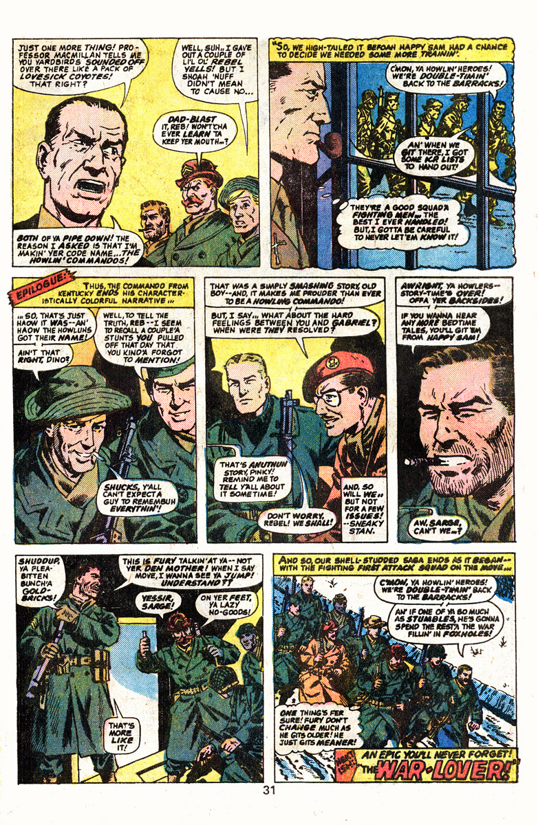 Read online Sgt. Fury comic -  Issue #139 - 33