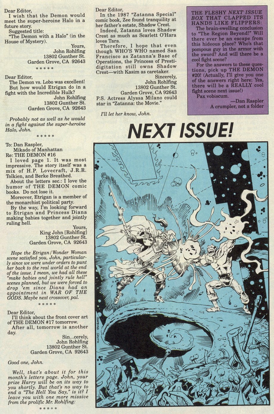 Read online The Demon (1990) comic -  Issue #19 - 35