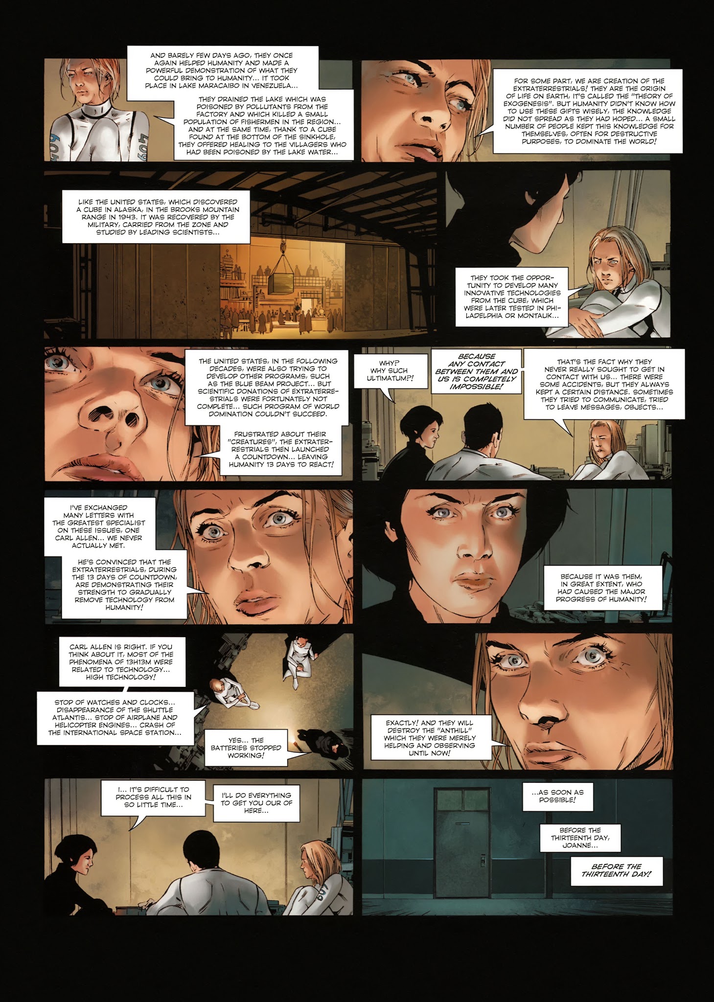 Read online Prometheus comic -  Issue #9 - 41
