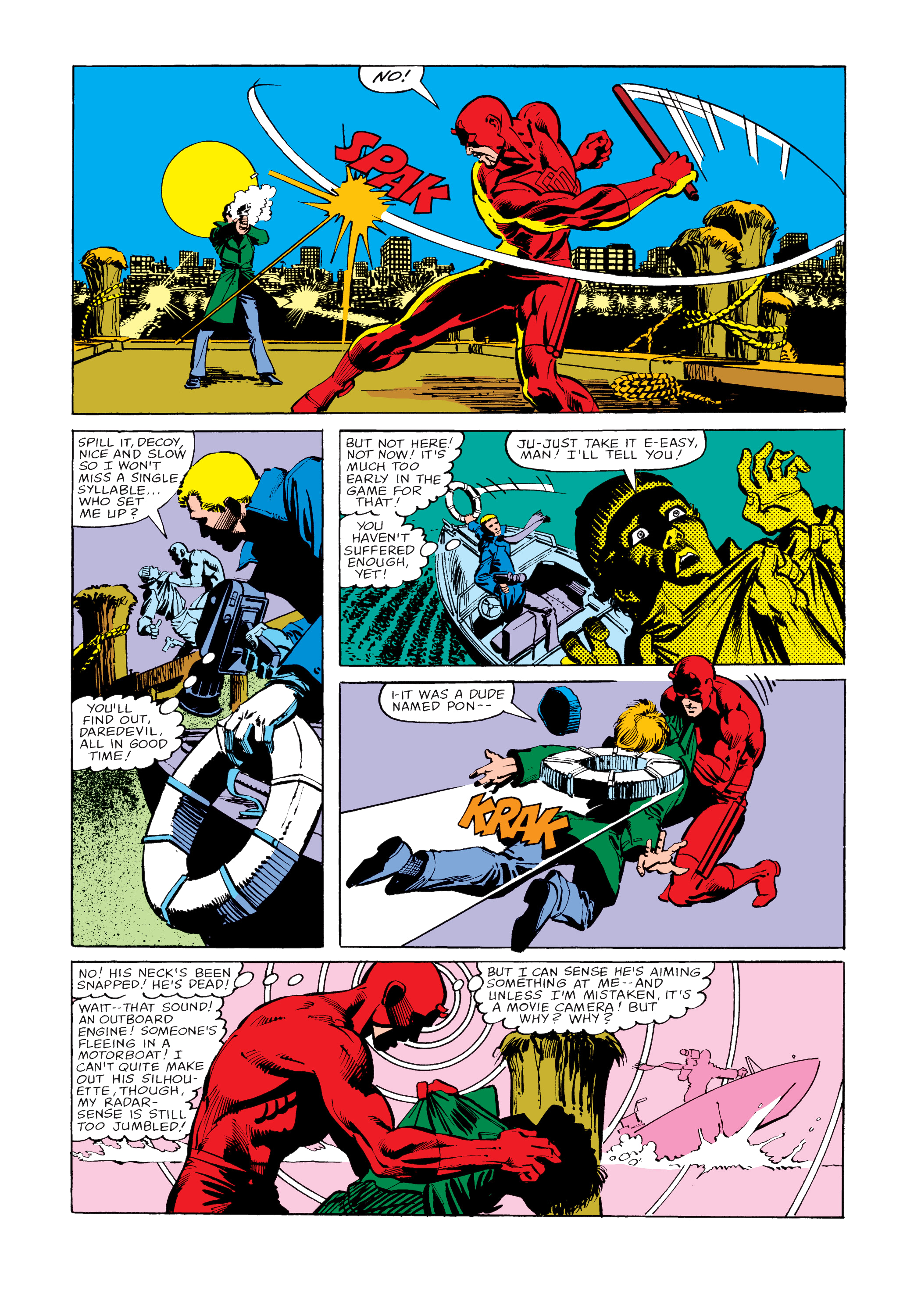 Read online Marvel Masterworks: Daredevil comic -  Issue # TPB 15 (Part 1) - 22