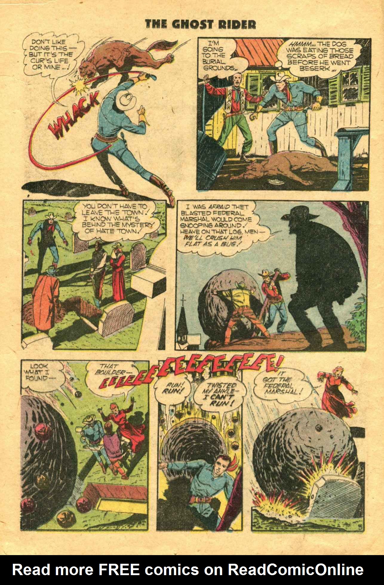 Read online The Ghost Rider (1950) comic -  Issue #9 - 17