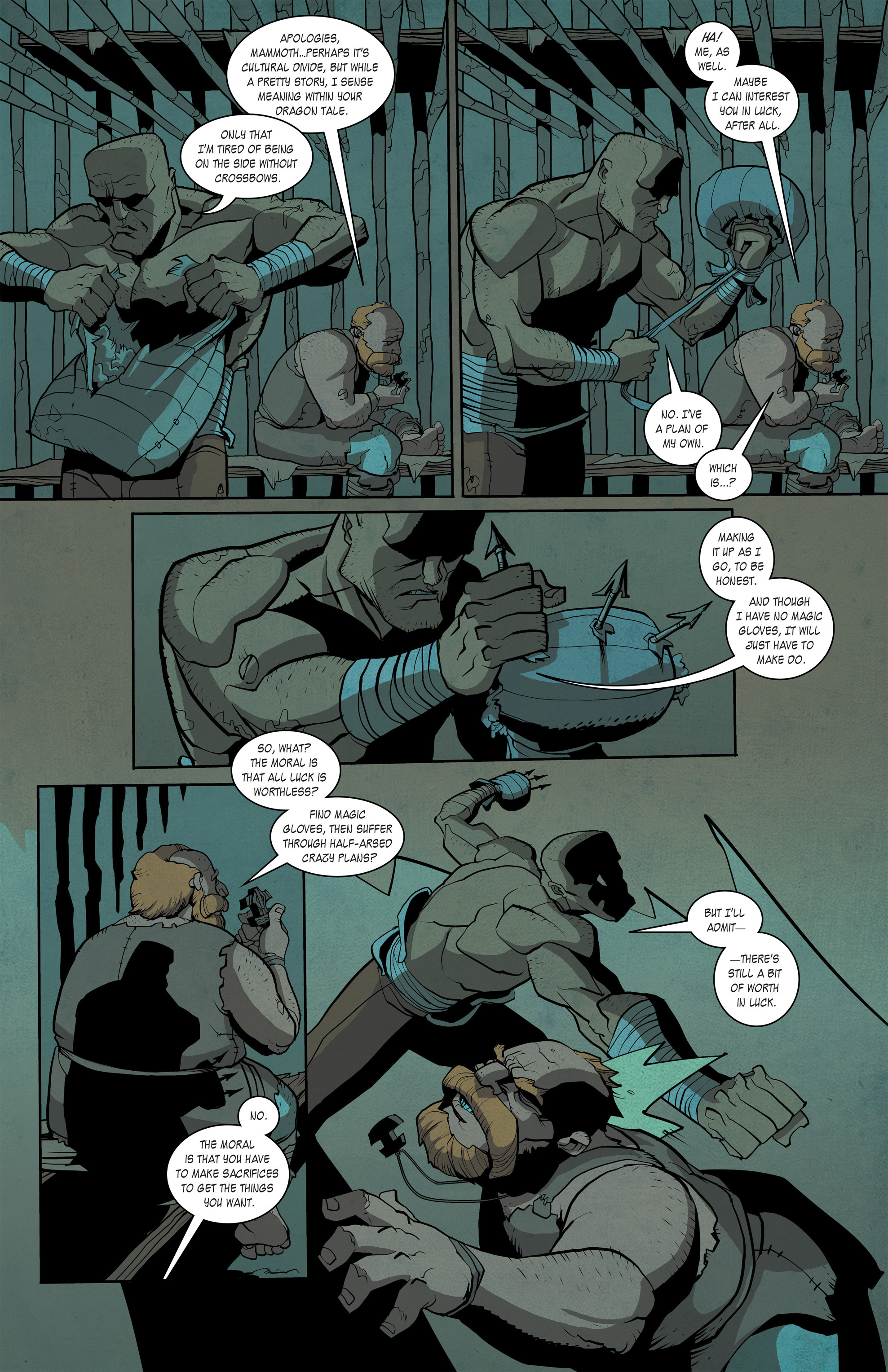 Read online Kings and Canvas comic -  Issue #0 - 32