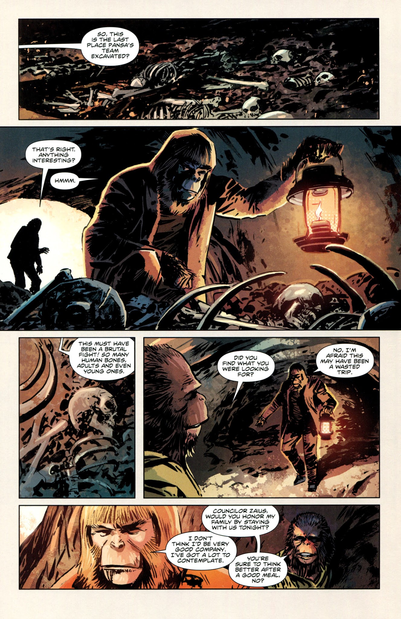 Read online Betrayal of the Planet of the Apes comic -  Issue #3 - 12