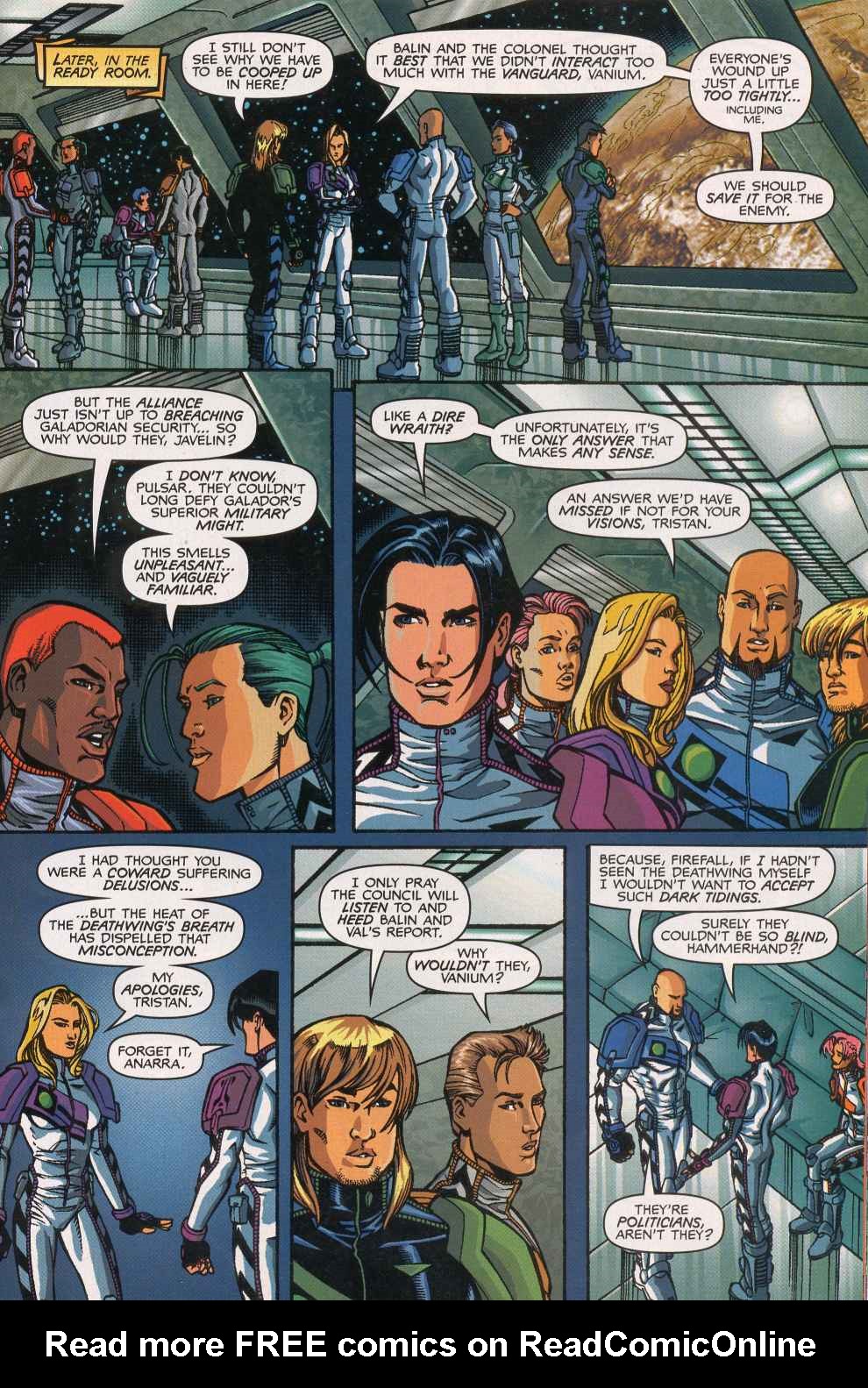 Read online Spaceknights (2000) comic -  Issue #4 - 10