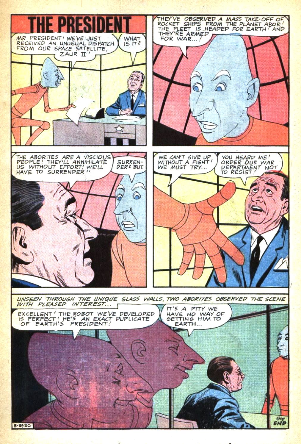 Read online Strange Suspense Stories (1967) comic -  Issue #3 - 23