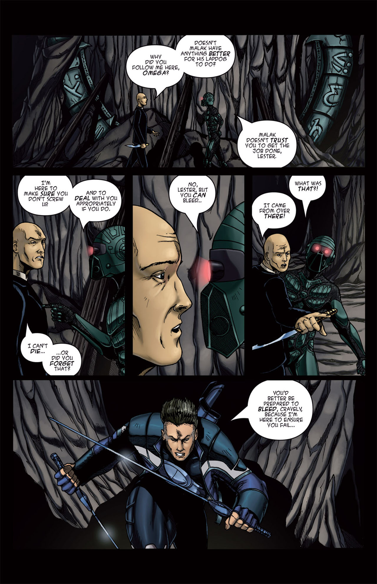 Read online Alpha Gods comic -  Issue #2 - 22