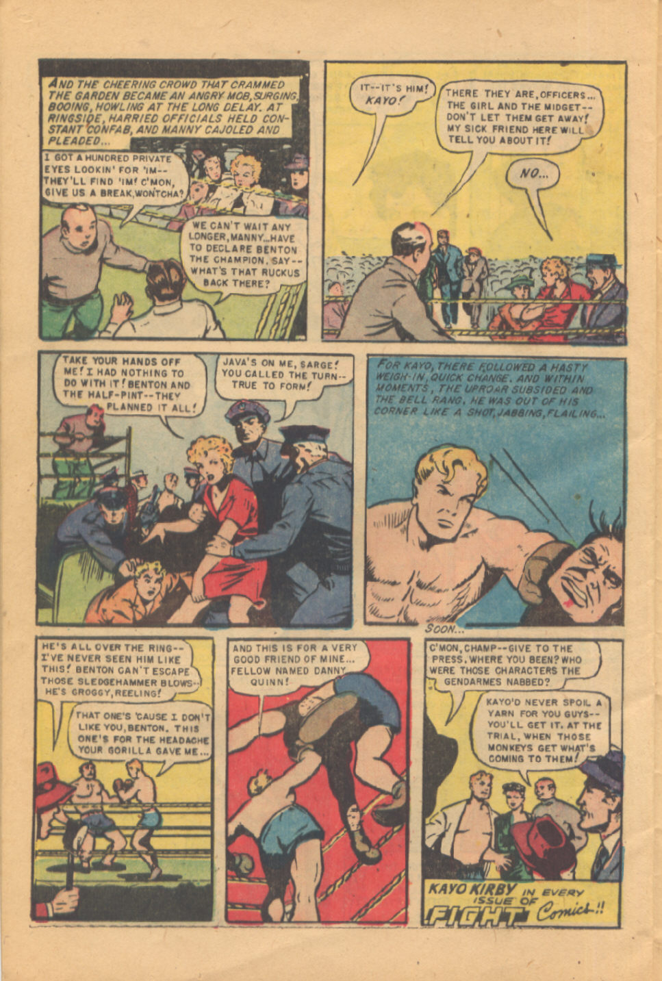 Read online Fight Comics comic -  Issue #78 - 24