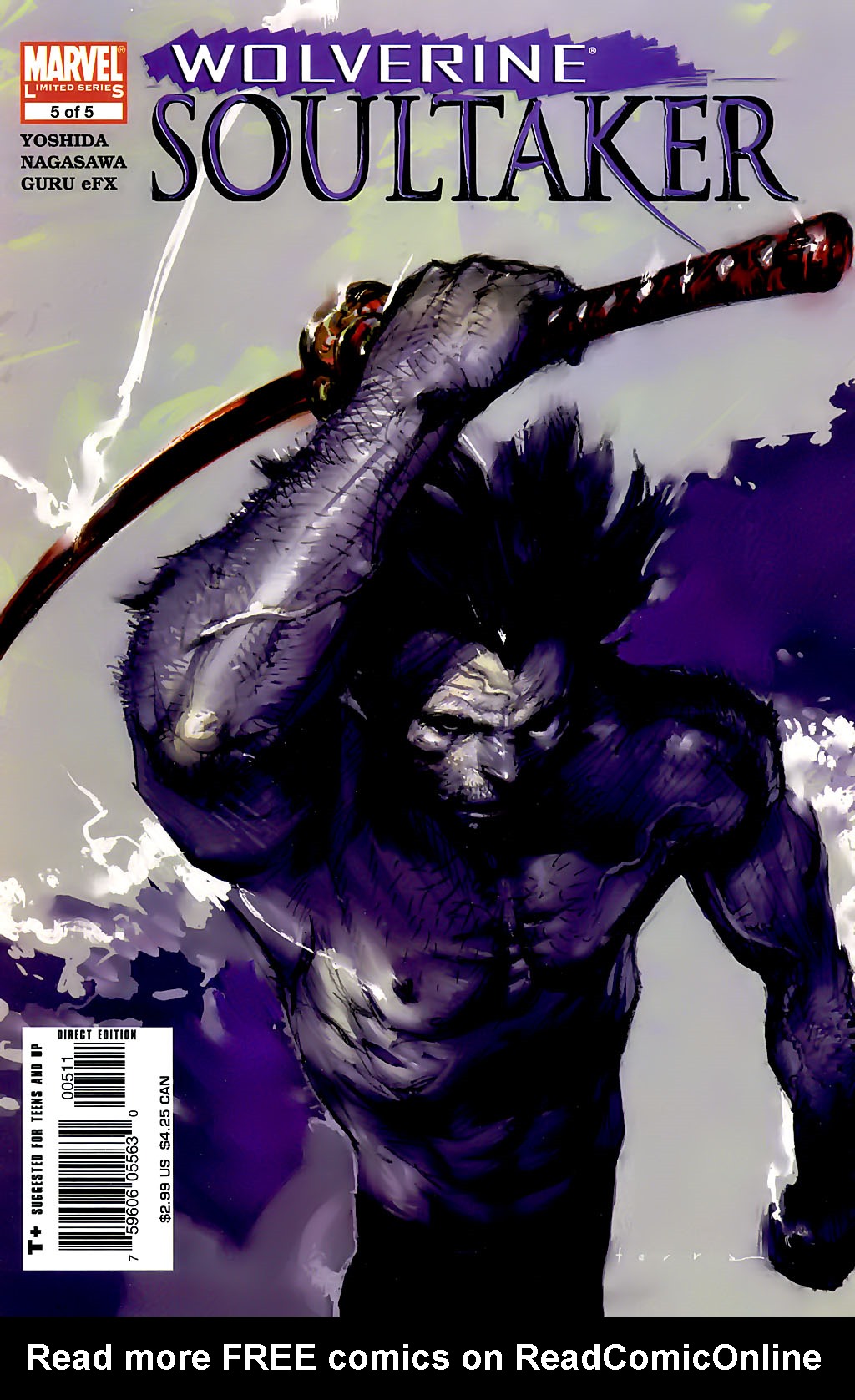 Read online Wolverine: Soultaker comic -  Issue #5 - 1