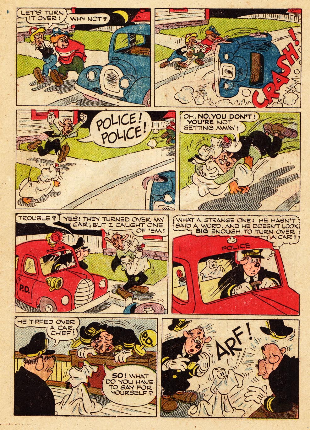 Read online Walt Disney's Comics and Stories comic -  Issue #158 - 23