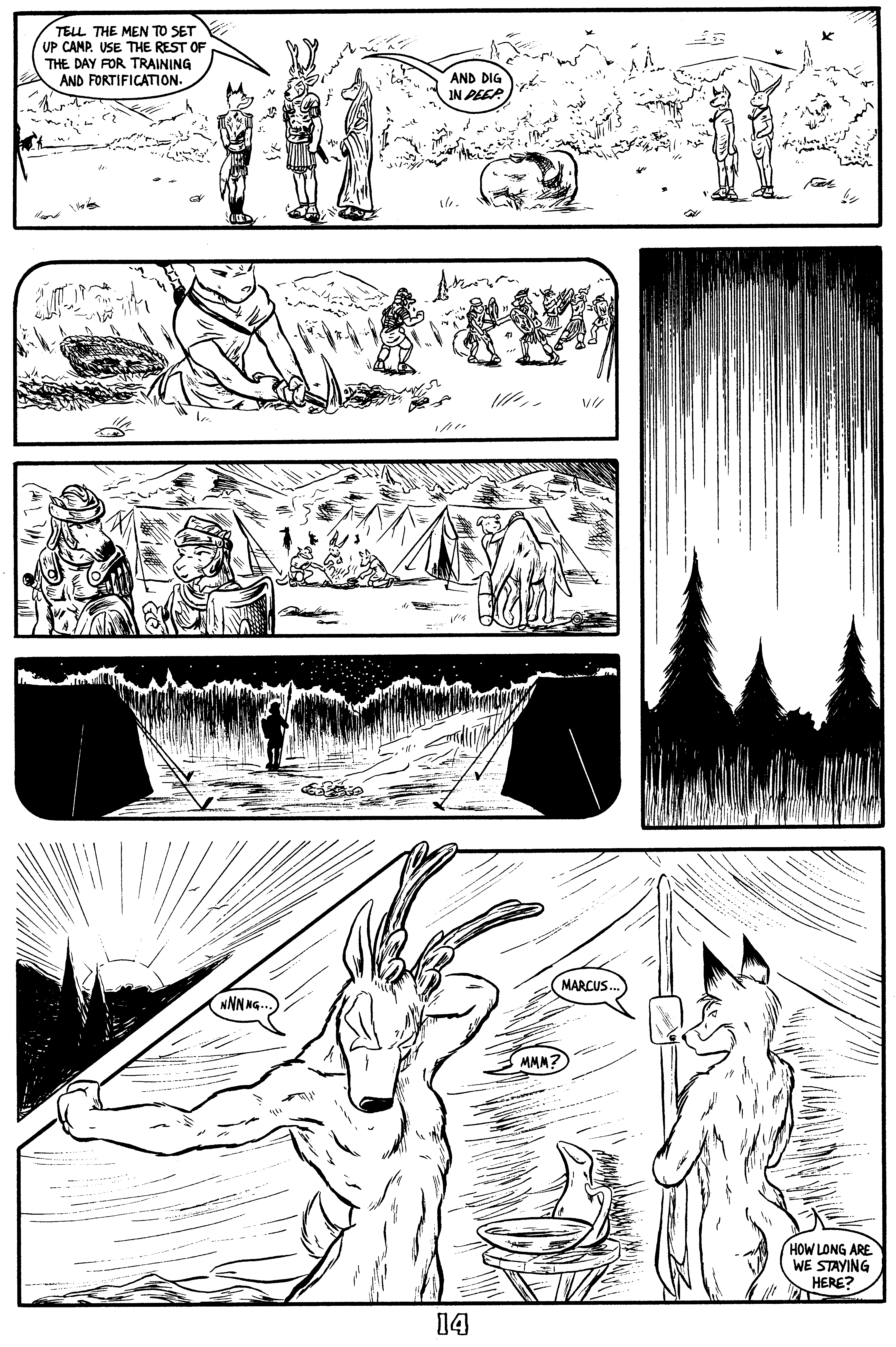 Read online Furrlough comic -  Issue #4 - 16