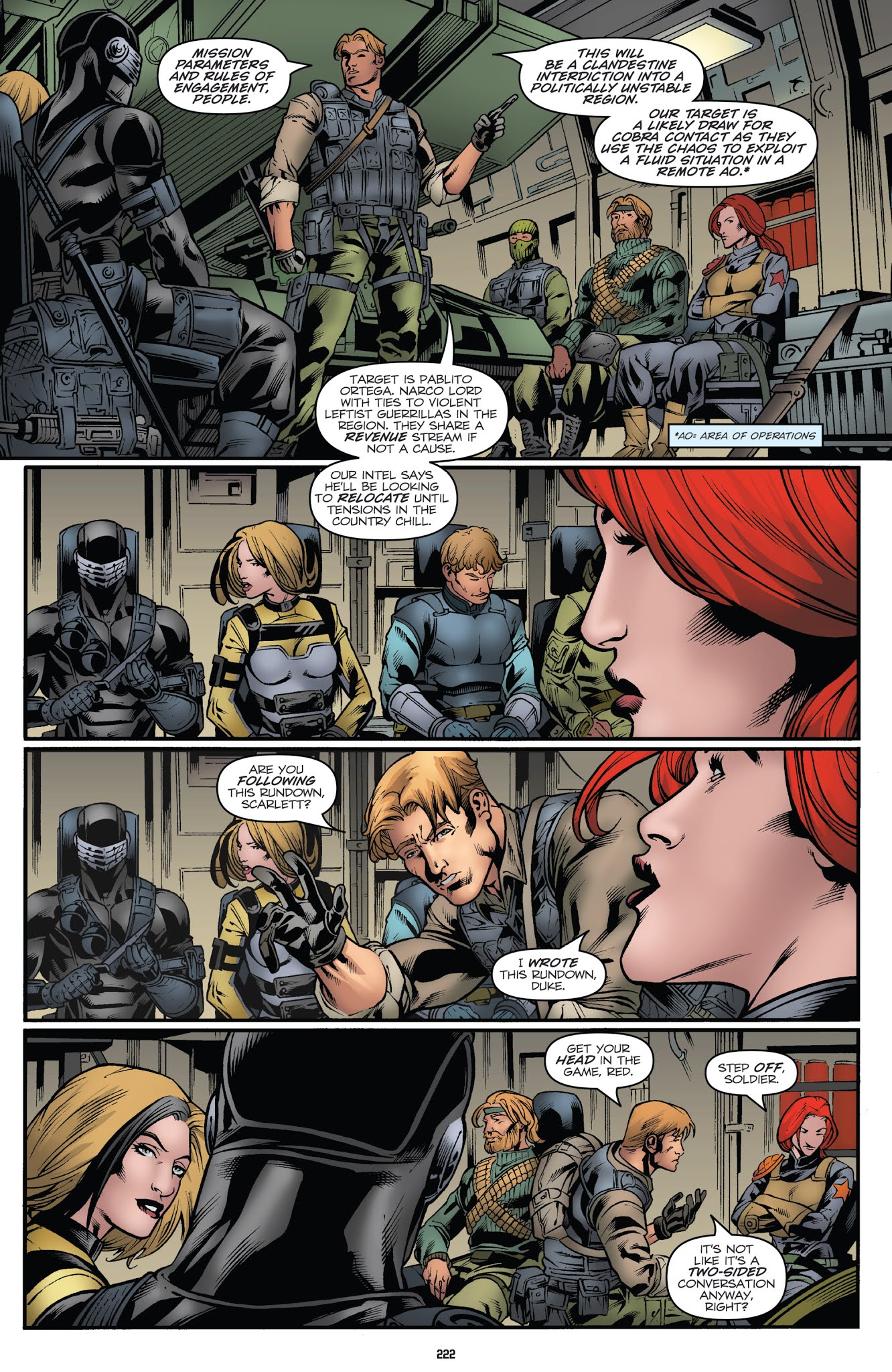 Read online G.I. Joe: The IDW Collection comic -  Issue # TPB 5 - 221