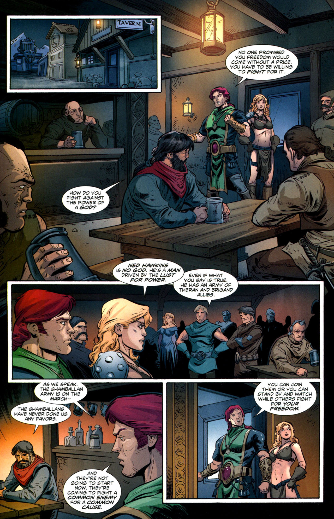 Read online Warlord (2009) comic -  Issue #5 - 19
