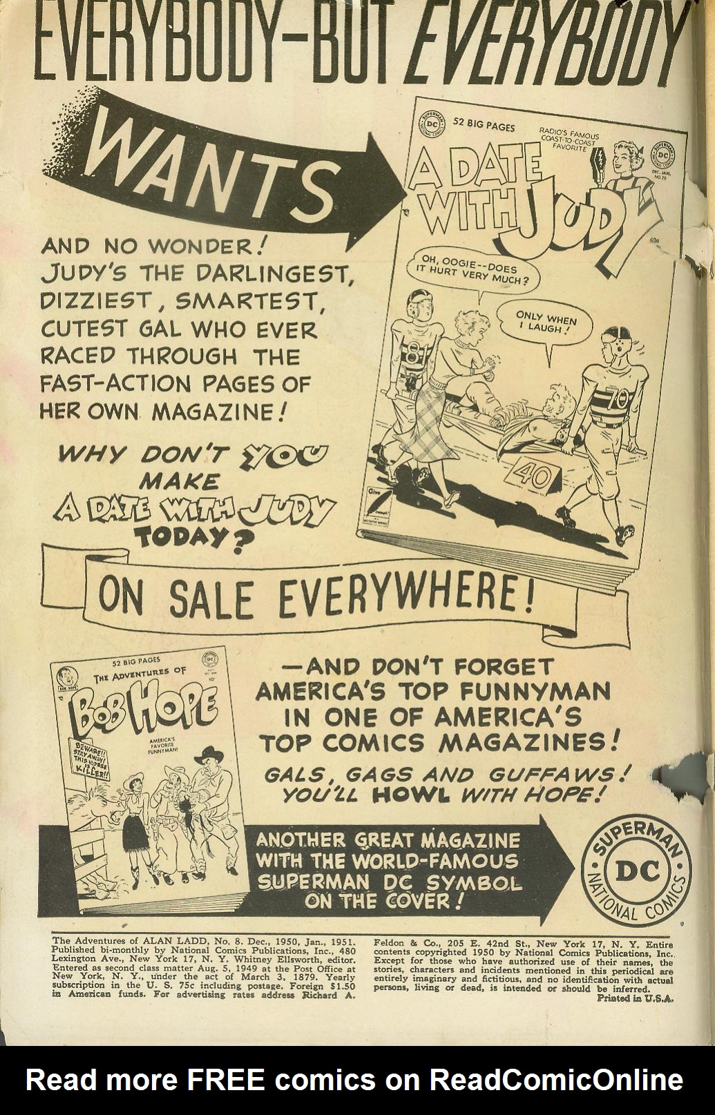 Read online Adventures of Alan Ladd comic -  Issue #8 - 2