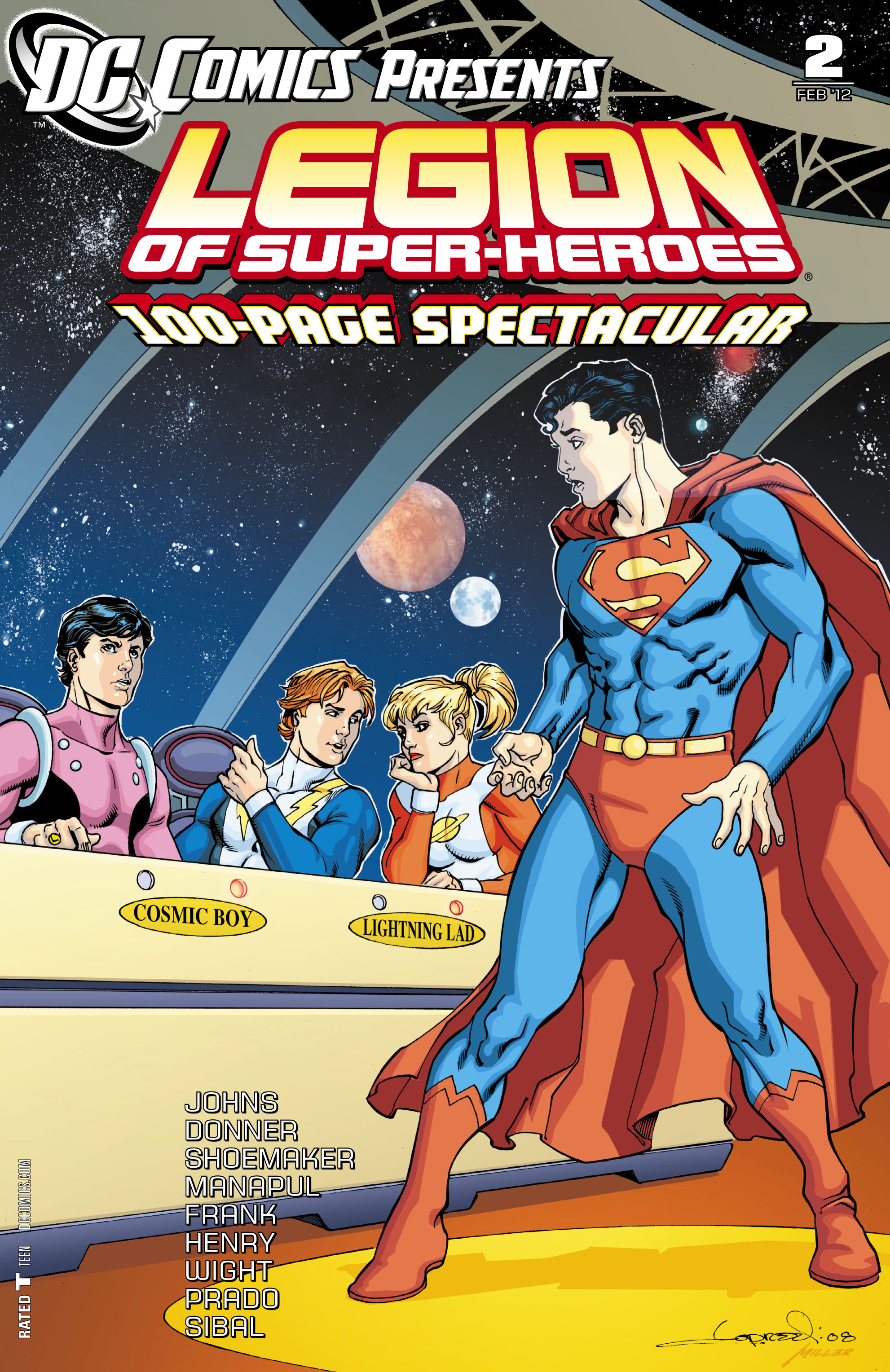 Read online DC Comics Presents: Legion of Super-Heroes comic -  Issue #2 - 1