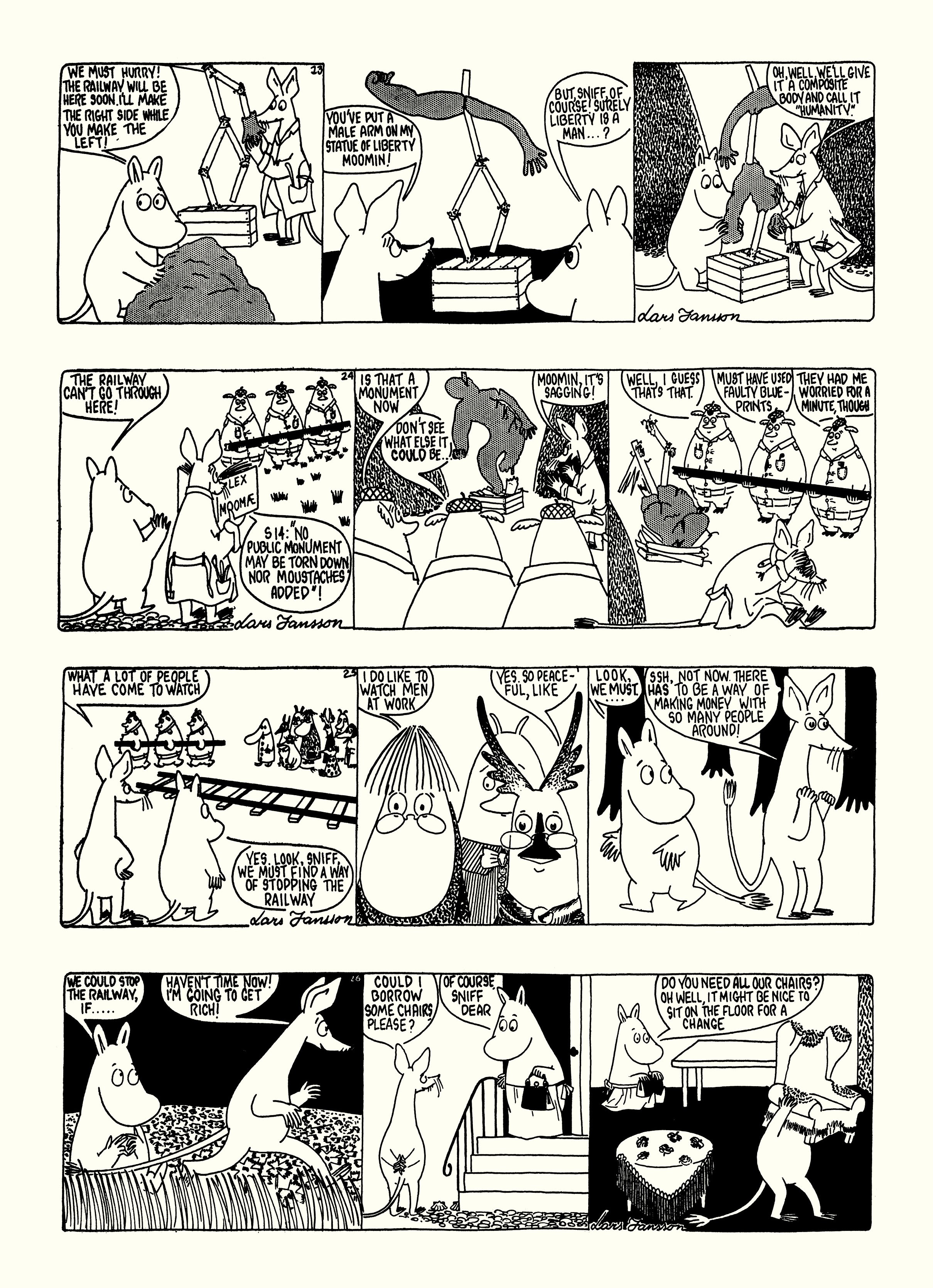 Read online Moomin: The Complete Lars Jansson Comic Strip comic -  Issue # TPB 6 - 32