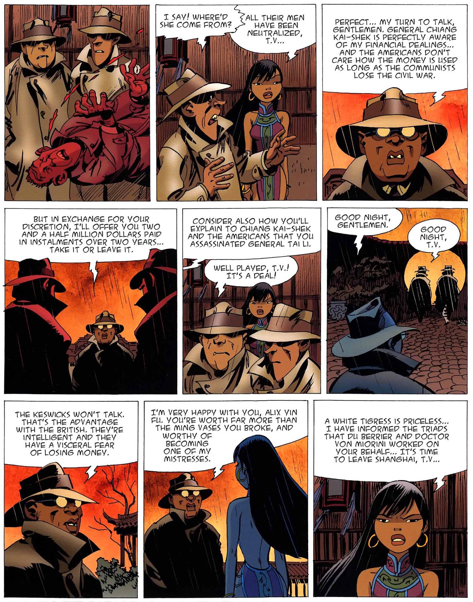 Read online Tigresse Blanche comic -  Issue #4 - 47