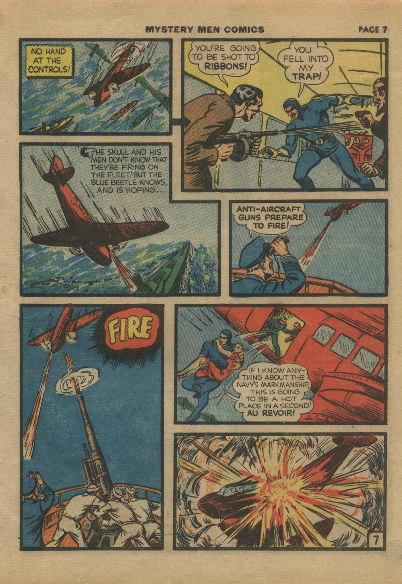 Read online Mystery Men Comics comic -  Issue #14 - 9