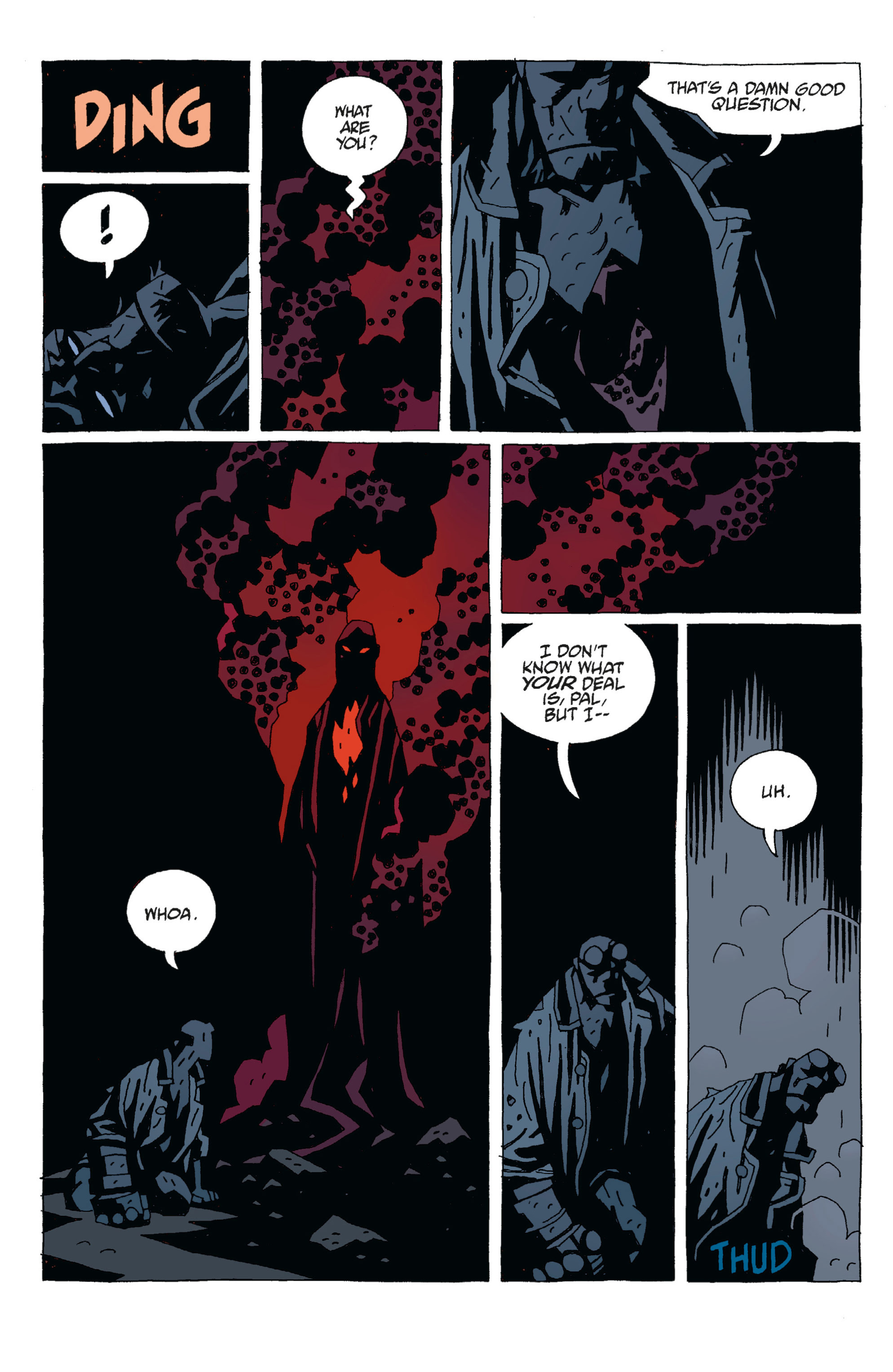 Read online Hellboy comic -  Issue #6 - 98