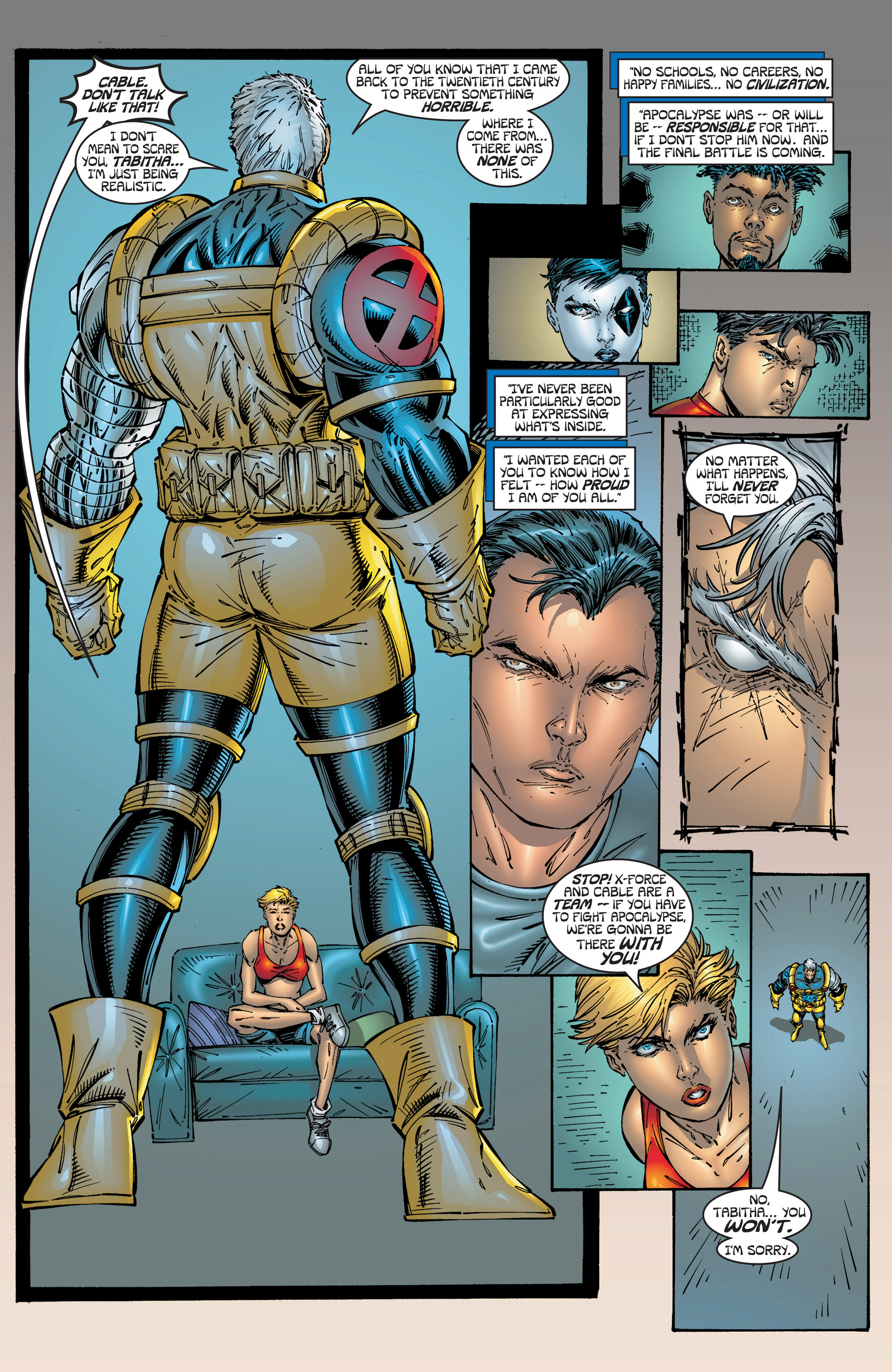 Read online X-Men vs. Apocalypse comic -  Issue # TPB 1 - 20