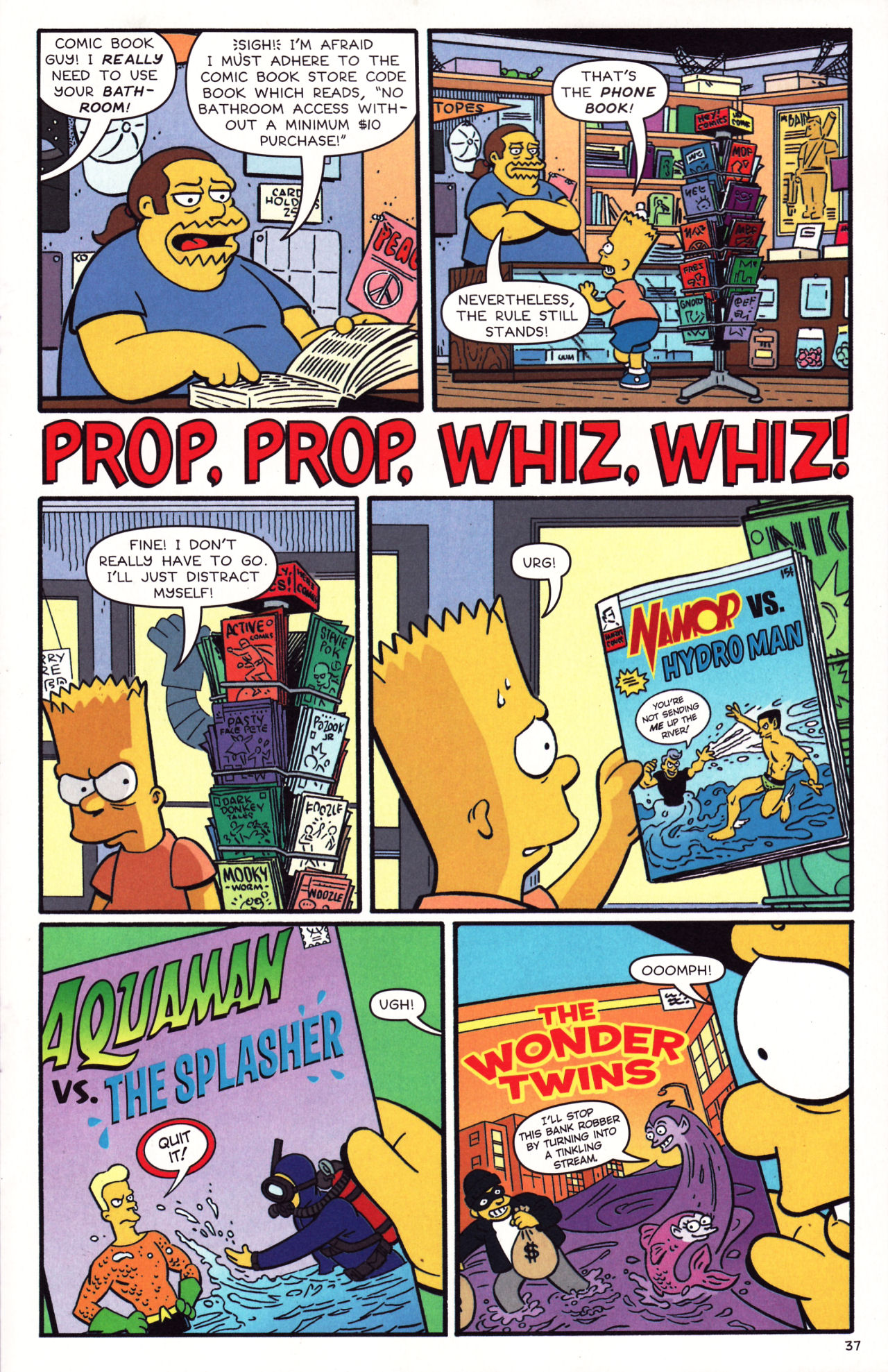 Read online Treehouse of Horror comic -  Issue #13 - 38