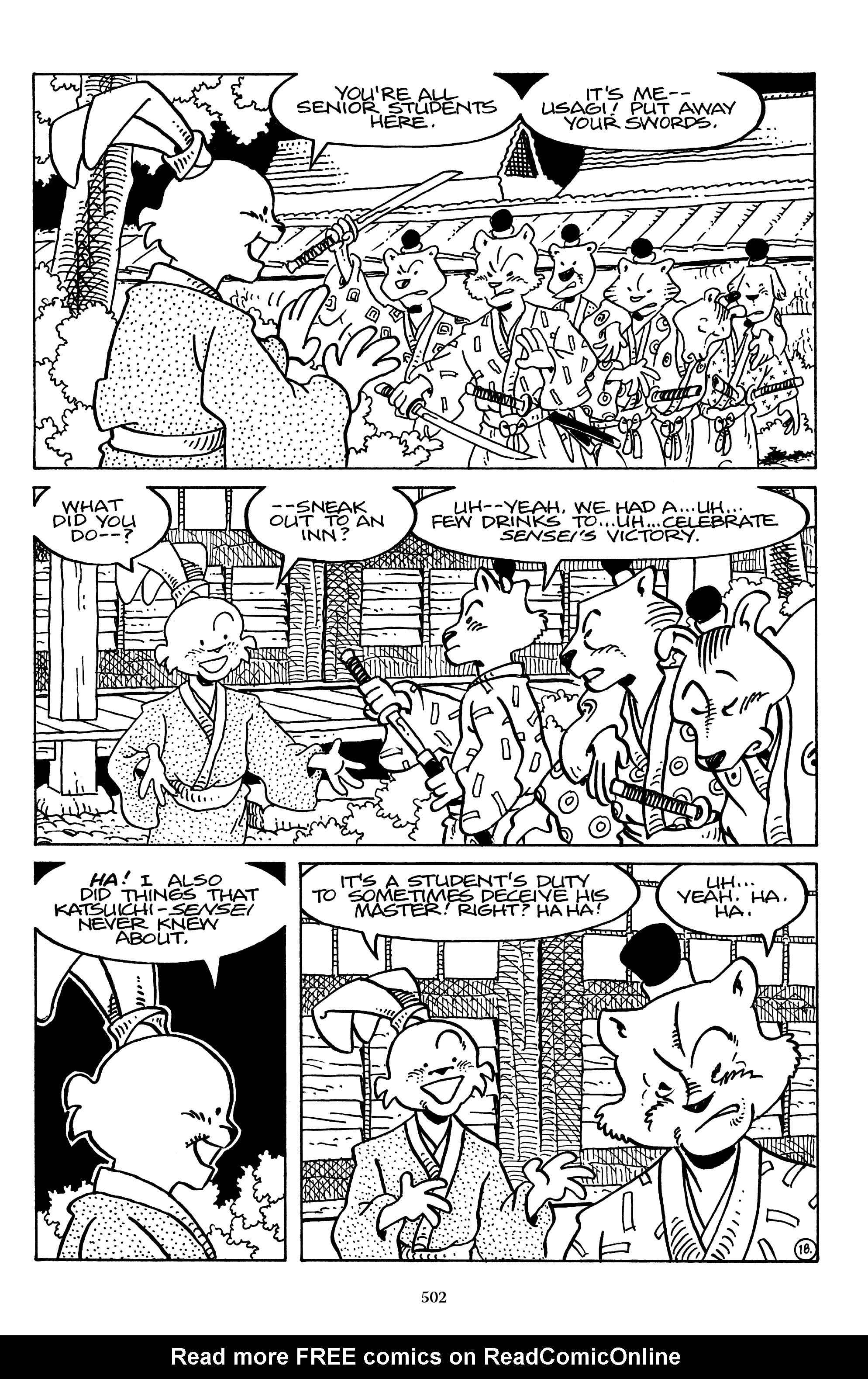 Read online The Usagi Yojimbo Saga (2021) comic -  Issue # TPB 7 (Part 5) - 92