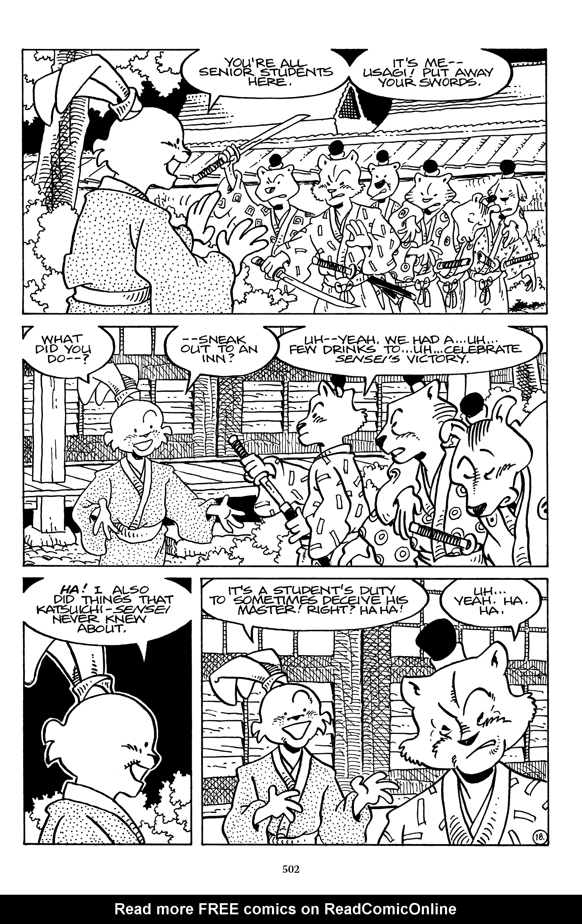 Read online The Usagi Yojimbo Saga (2021) comic -  Issue # TPB 7 (Part 5) - 92