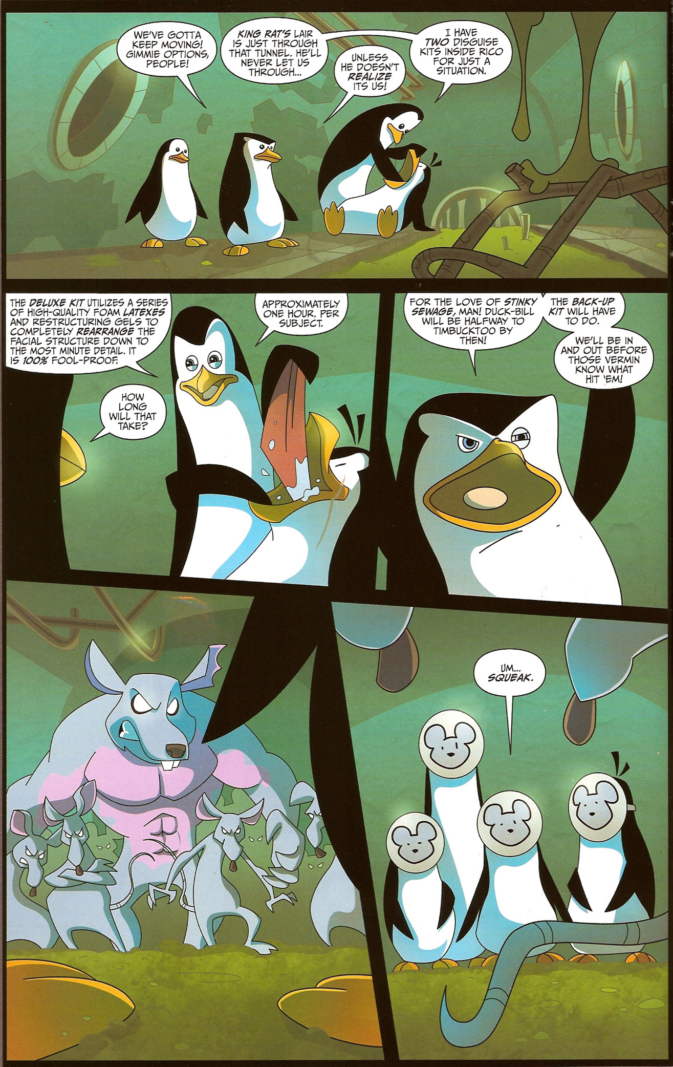 Read online Penguins of Madagascar comic -  Issue #1 - 16