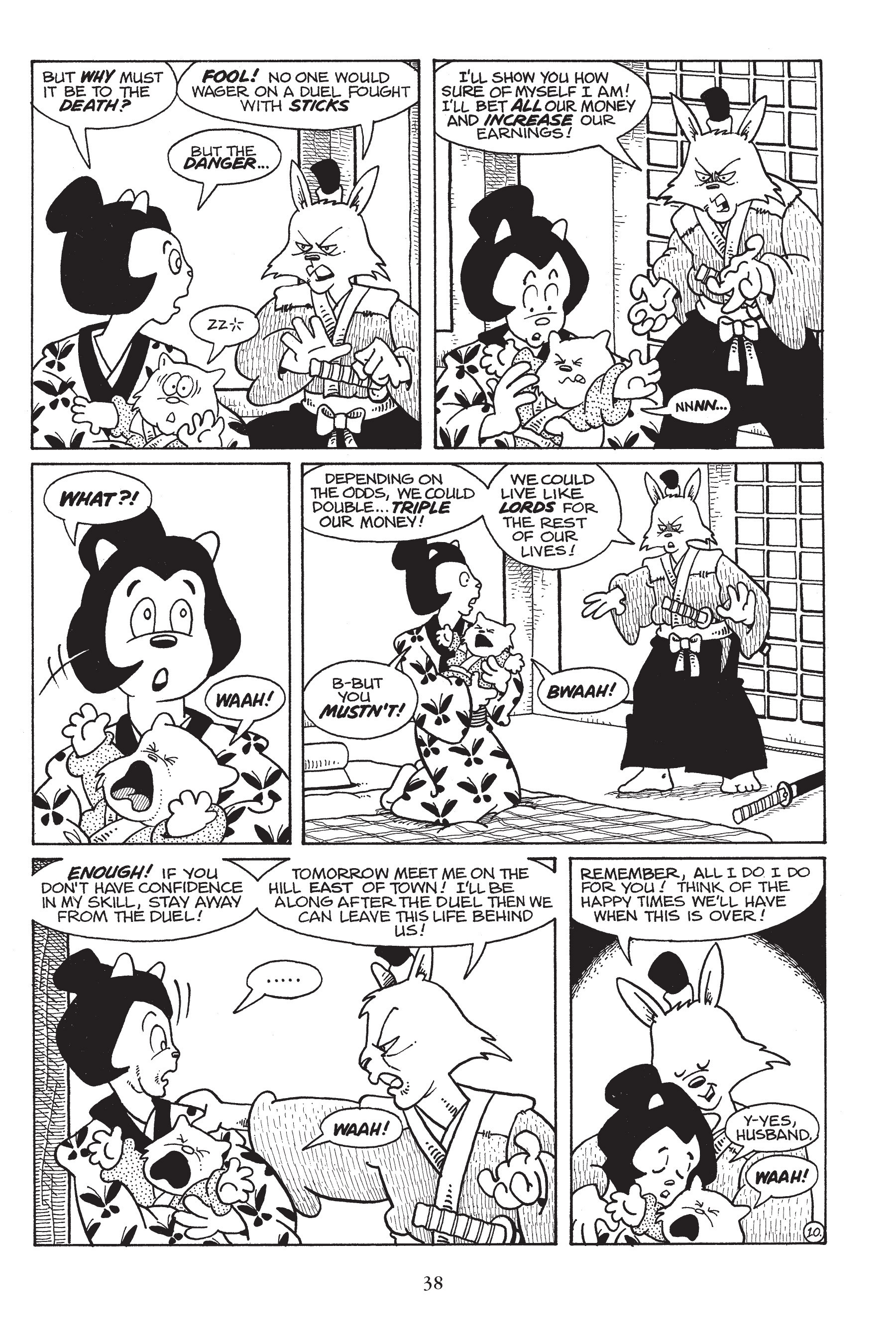 Read online Usagi Yojimbo (1987) comic -  Issue # _TPB 6 - 40