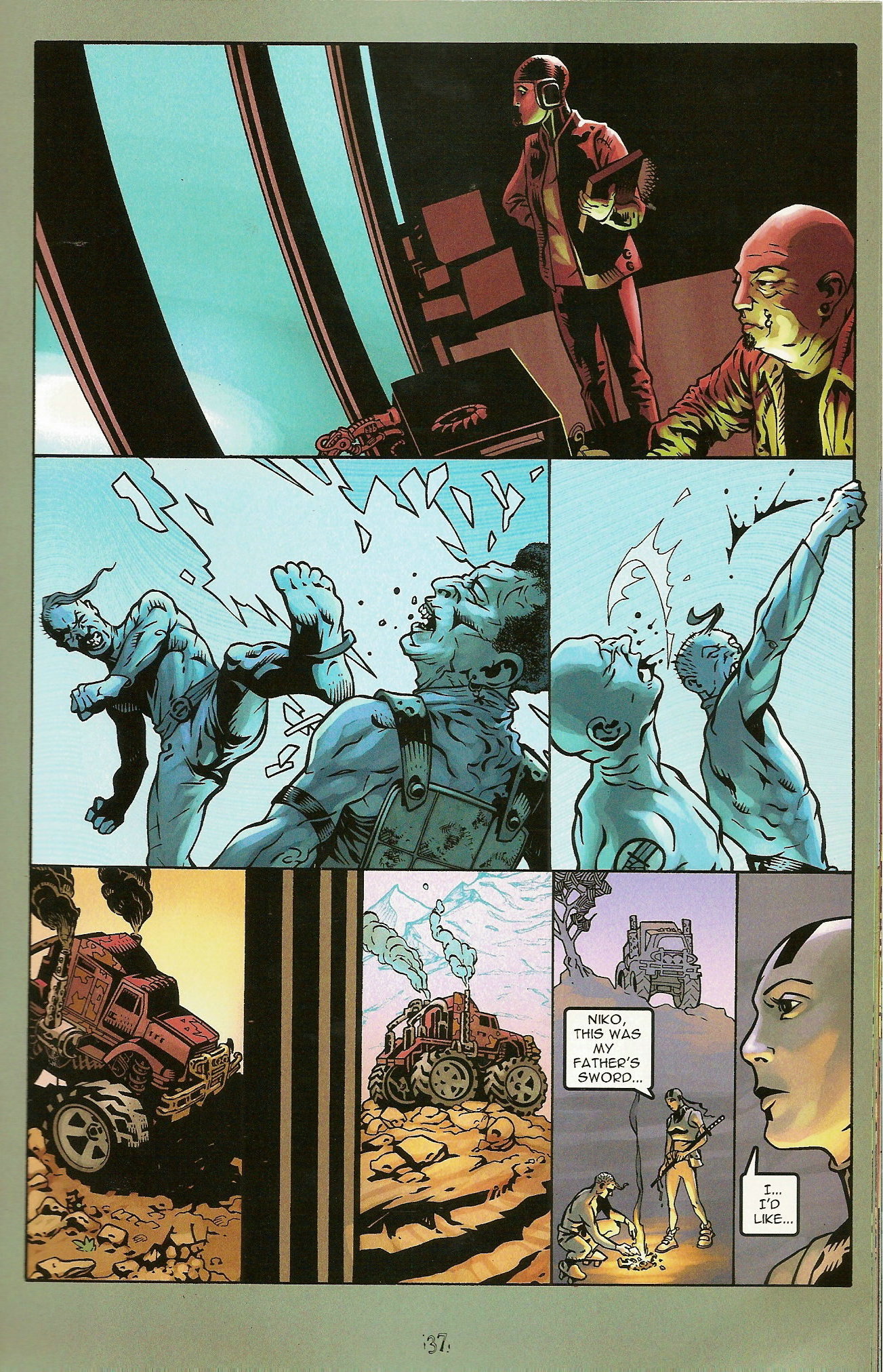 Read online Robotika: For A Few Rubles More comic -  Issue #3 & 4 - 37