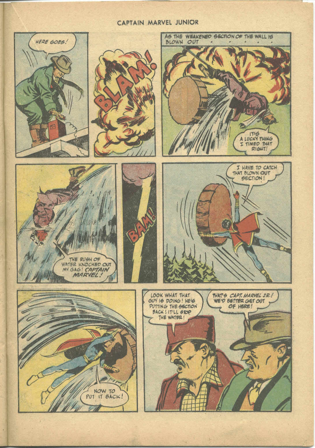 Read online Captain Marvel, Jr. comic -  Issue #37 - 31