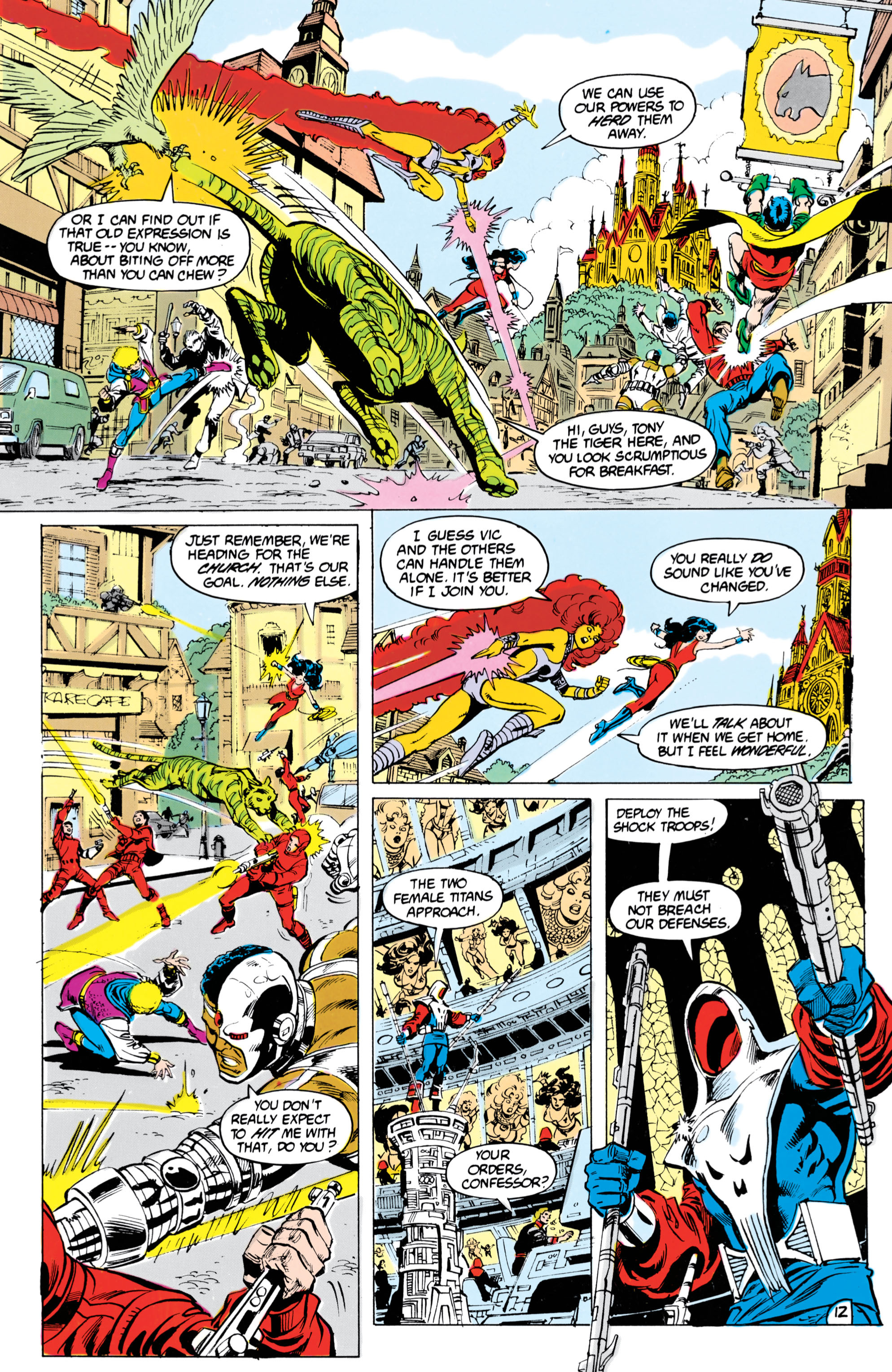 Read online The New Teen Titans (1984) comic -  Issue #26 - 13