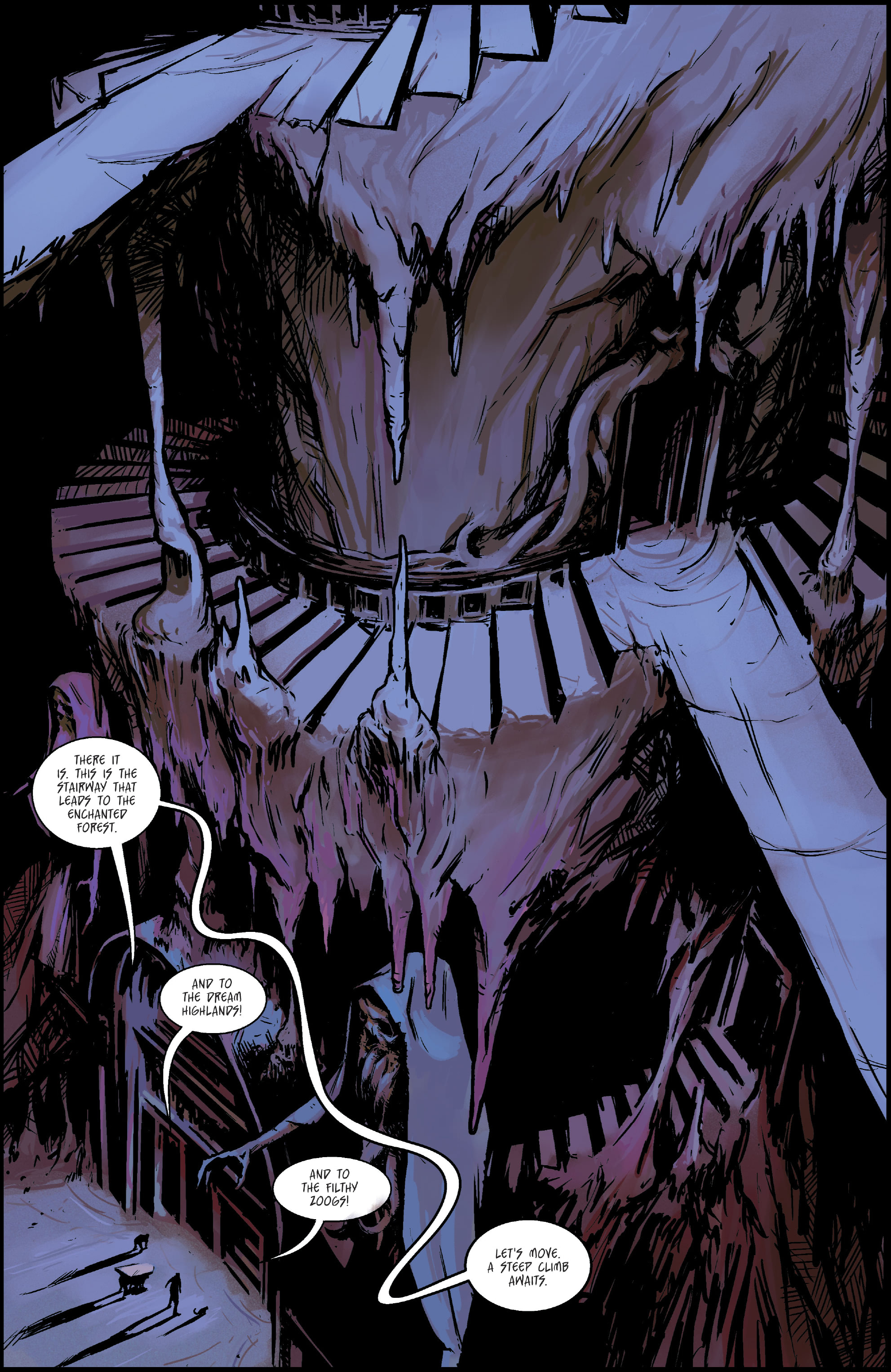 Read online Lovecraft Unknown Kadath comic -  Issue #4 - 9
