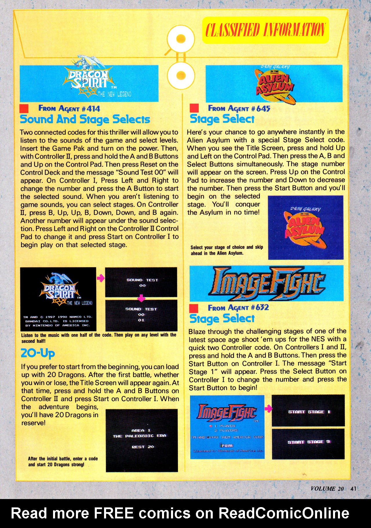 Read online Nintendo Power comic -  Issue #20 - 42