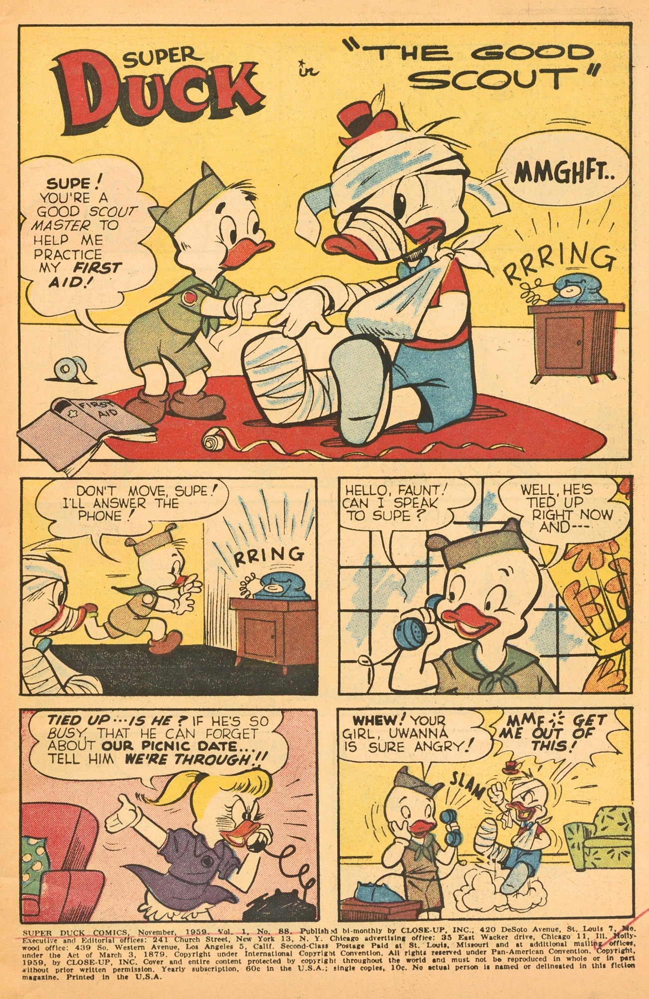 Read online Super Duck Comics comic -  Issue #88 - 3