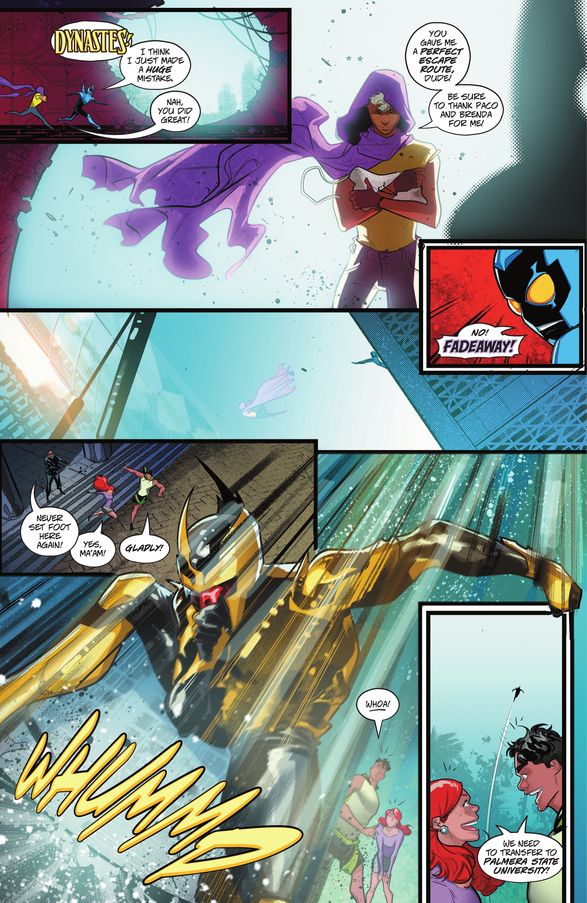 Read online Blue Beetle: Graduation Day comic -  Issue #4 - 21