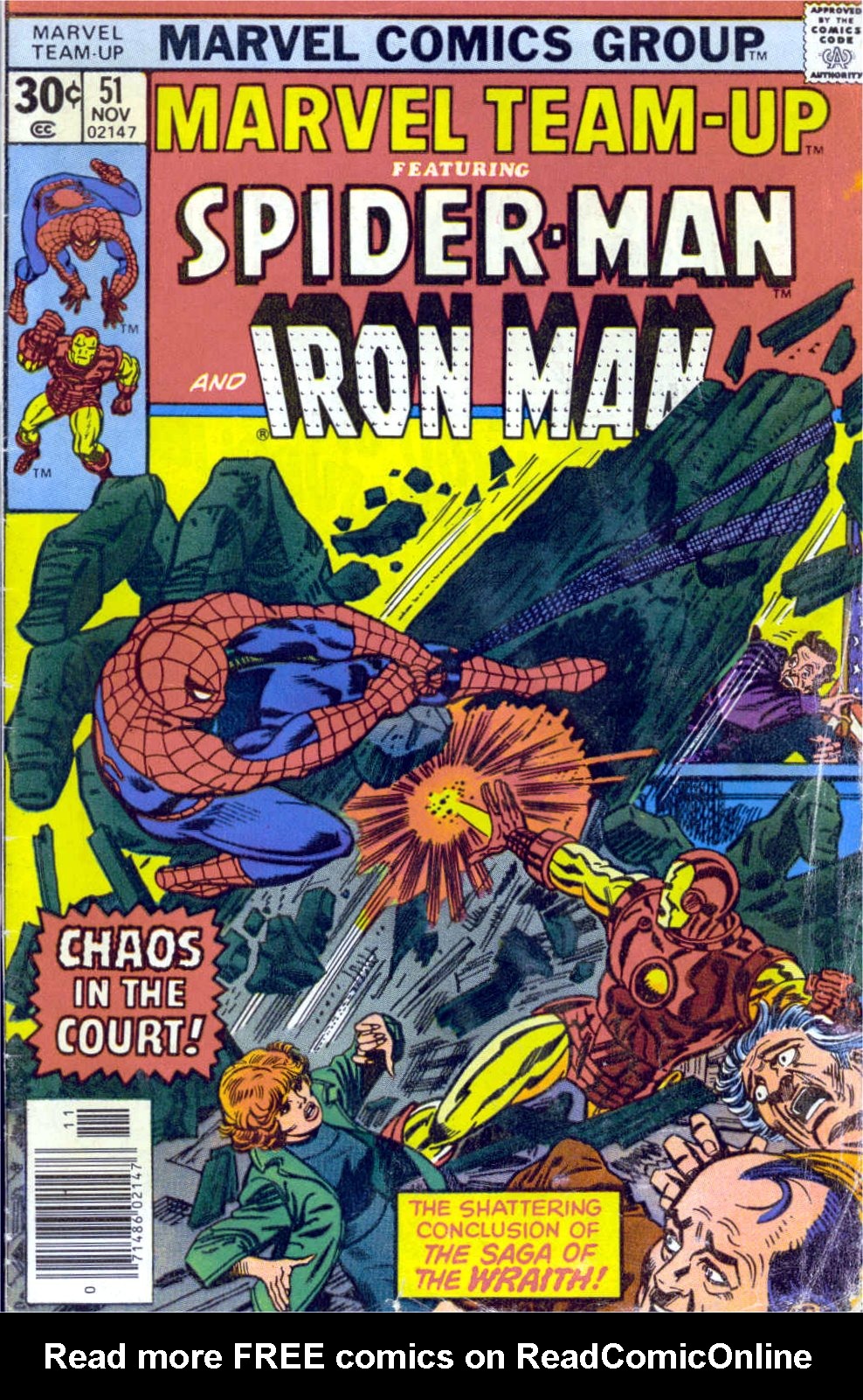 Read online Marvel Team-Up (1972) comic -  Issue #51 - 1