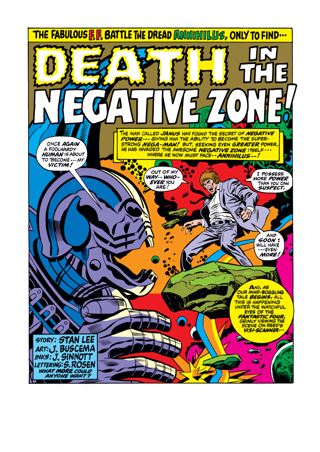 Read online Fantastic Four (1961) comic -  Issue #109 - 2