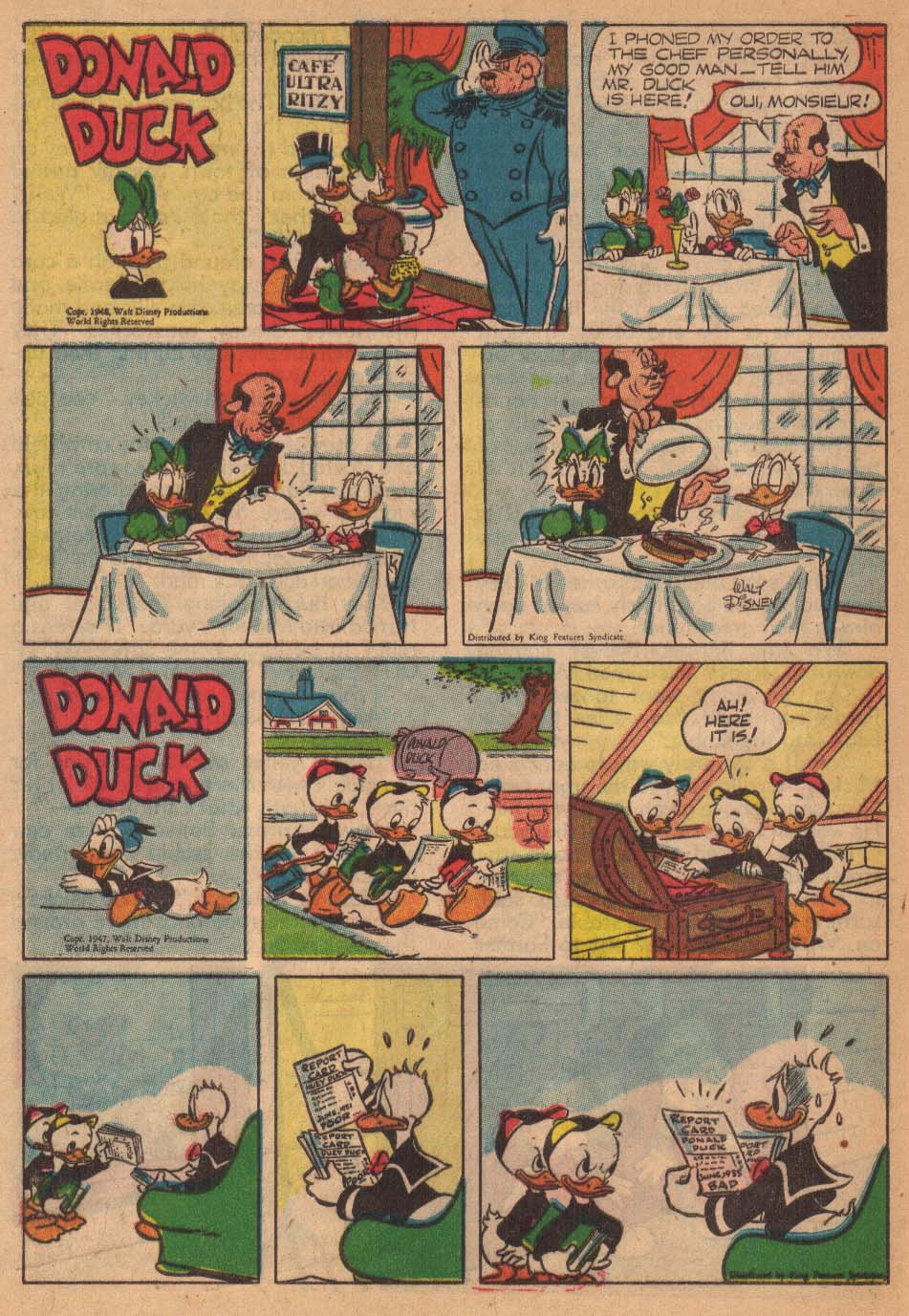 Read online Walt Disney's Comics and Stories comic -  Issue #130 - 36