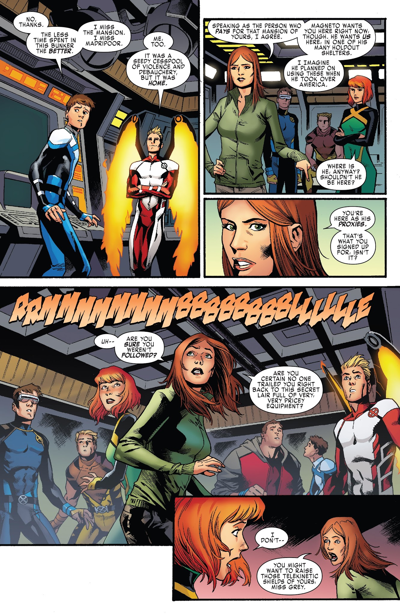 Read online X-Men: Blue comic -  Issue #7 - 10