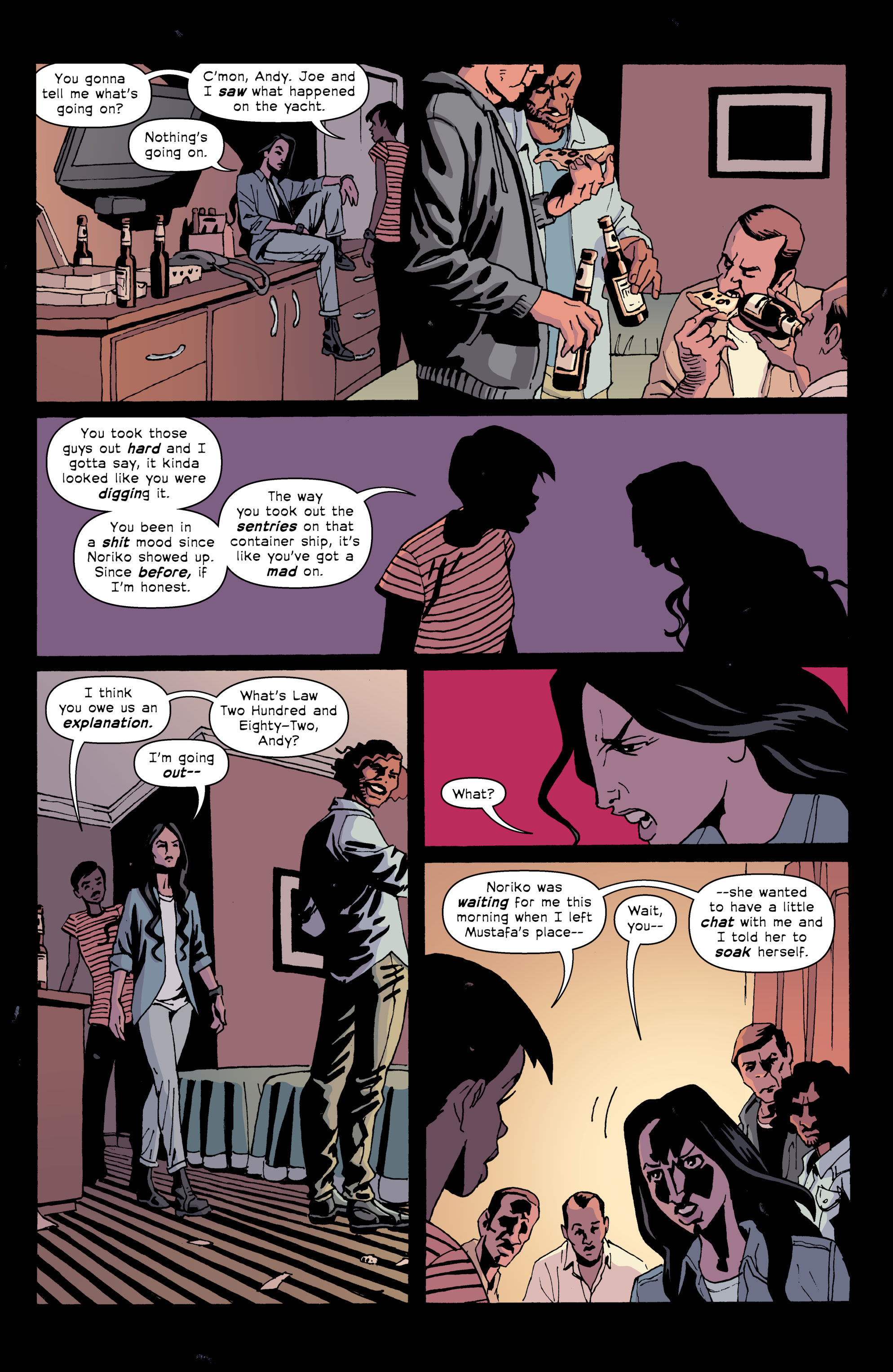 Read online The Old Guard: Force Multiplied comic -  Issue #5 - 30