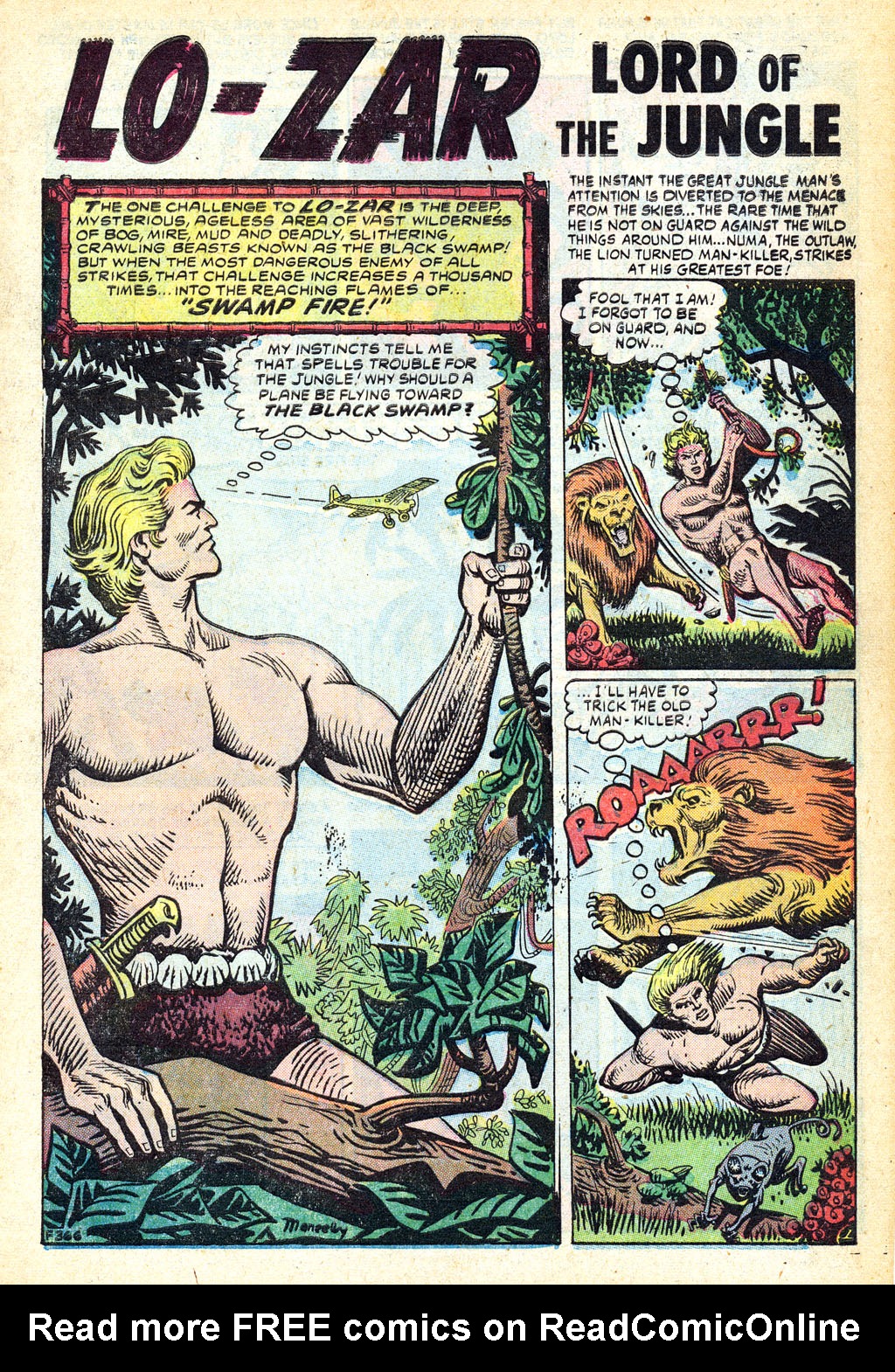 Read online Jungle Action (1954) comic -  Issue #3 - 3