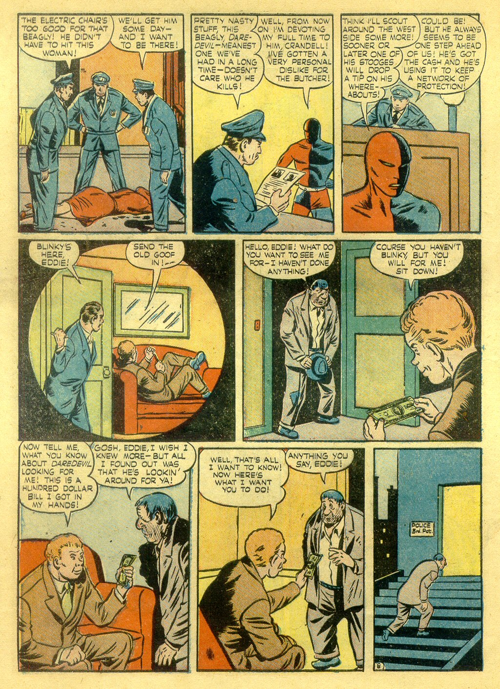 Read online Daredevil (1941) comic -  Issue #33 - 10