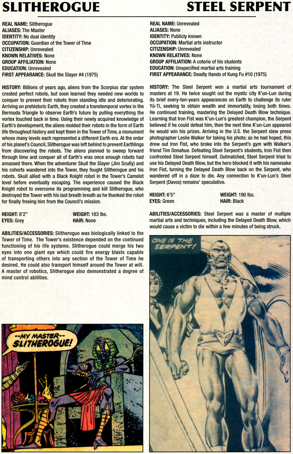 Read online Marvel Legacy: The 1970's Handbook comic -  Issue # Full - 52