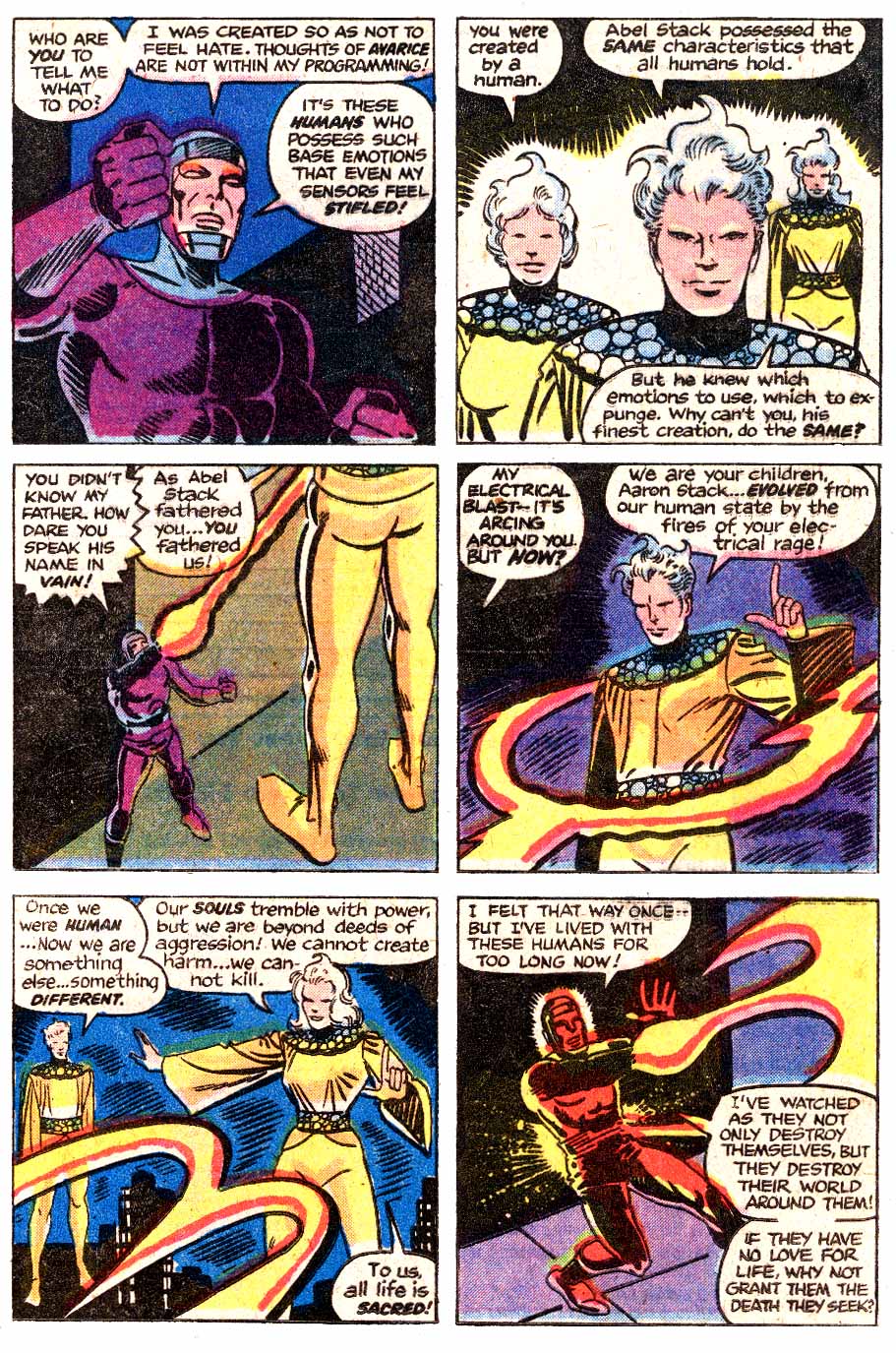 Read online Machine Man (1978) comic -  Issue #12 - 12